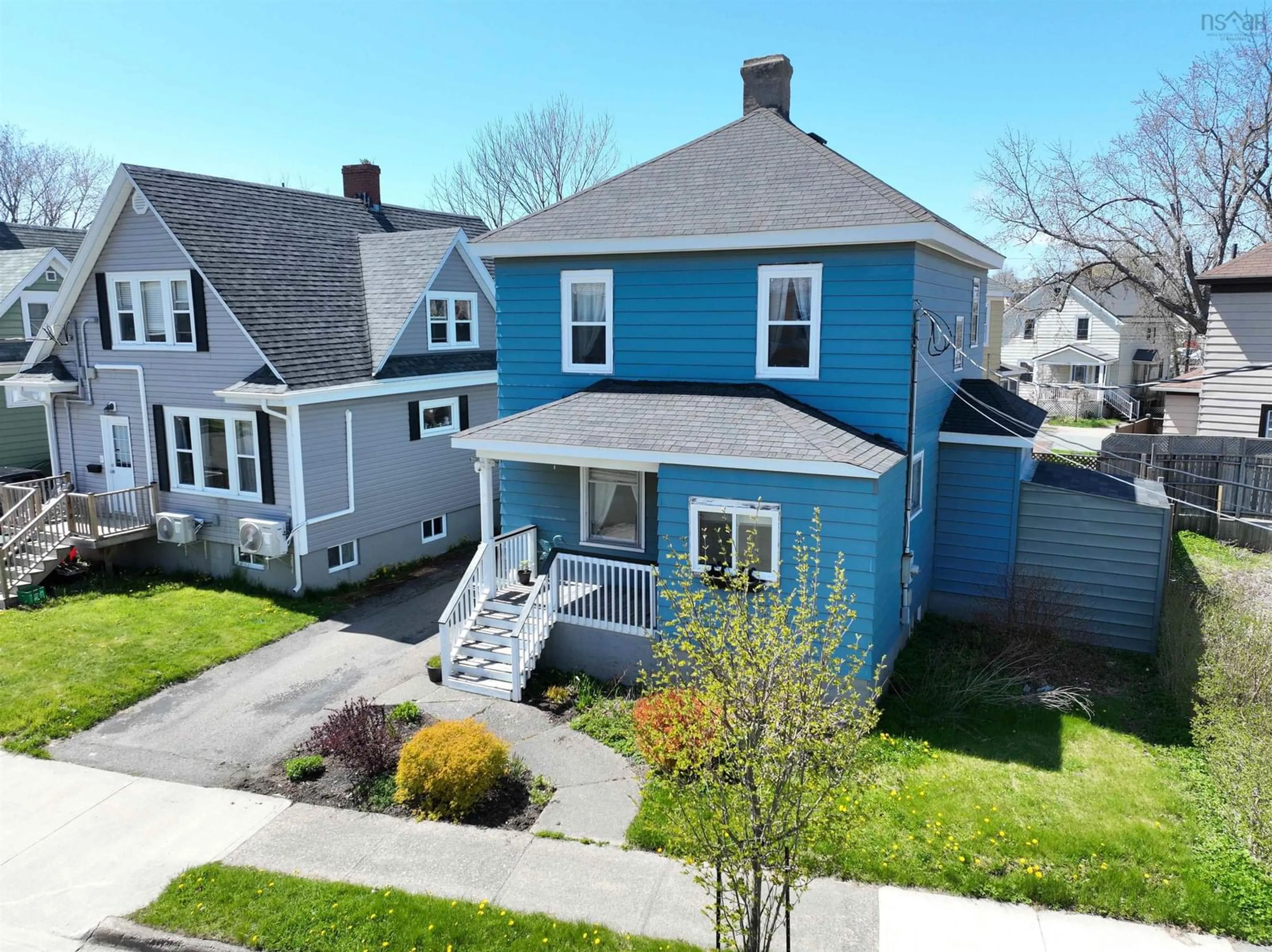 A pic from outside/outdoor area/front of a property/back of a property/a pic from drone, street for 61 Lorway Avenue, Sydney Nova Scotia B1P 4Z3