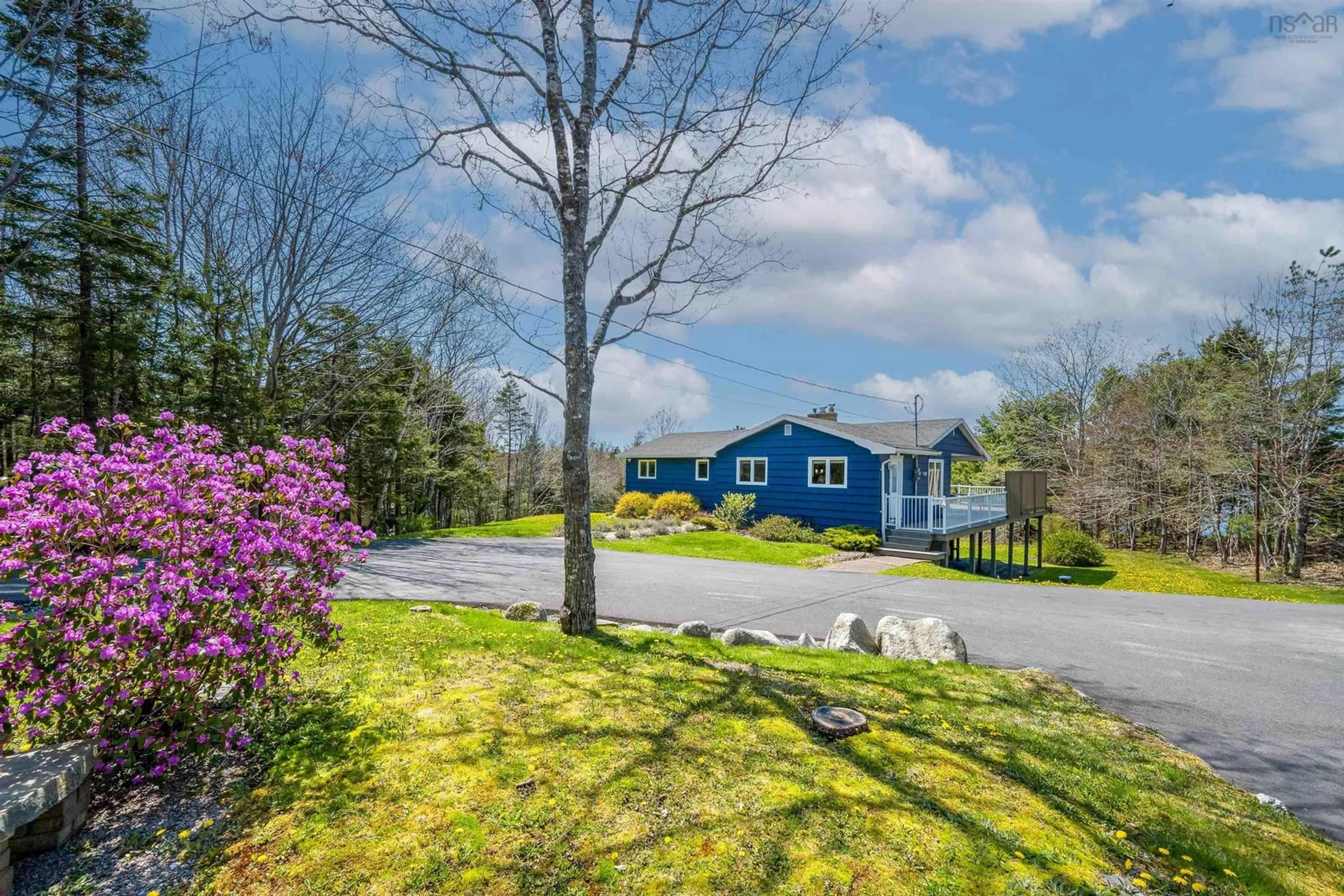 A pic from outside/outdoor area/front of a property/back of a property/a pic from drone, water/lake/river/ocean view for 19 Francie Dr, Williamswood Nova Scotia B3V 1C1