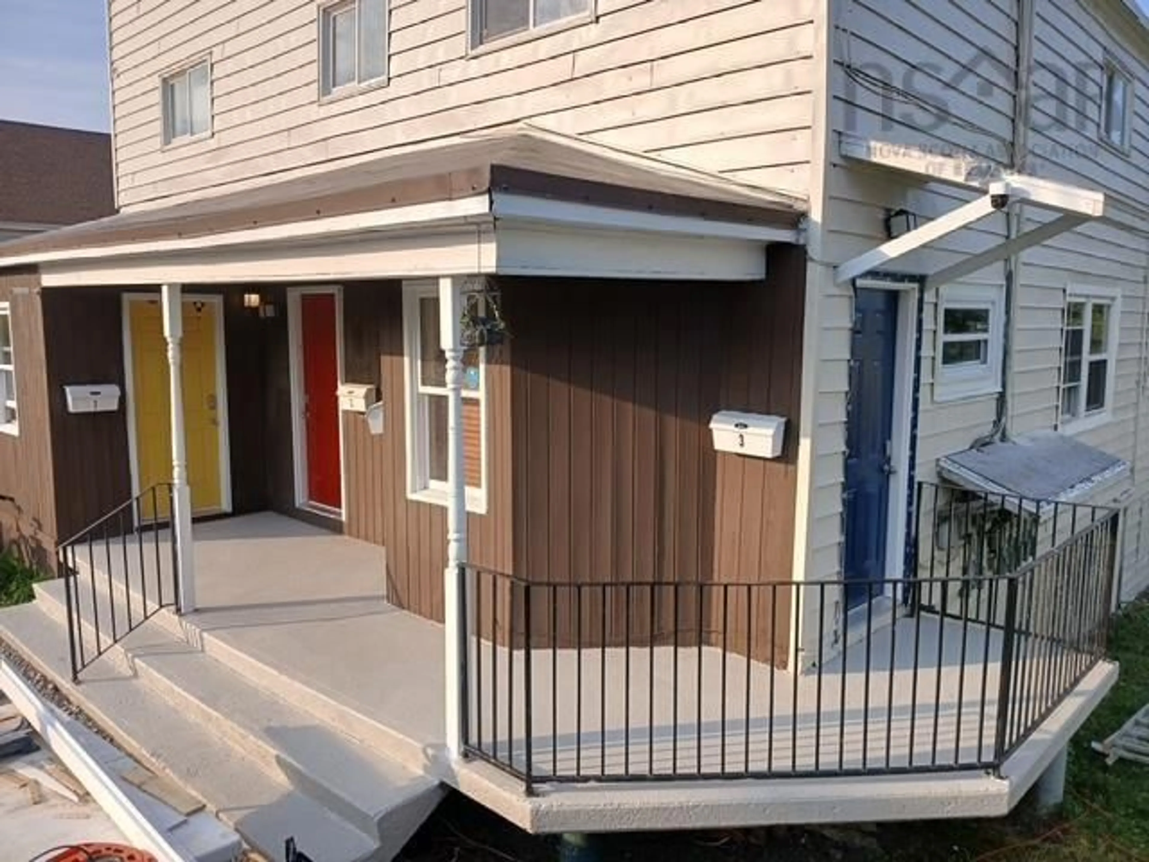 Home with vinyl exterior material, street for 692 Main St, Sydney Mines Nova Scotia B1V 2L2
