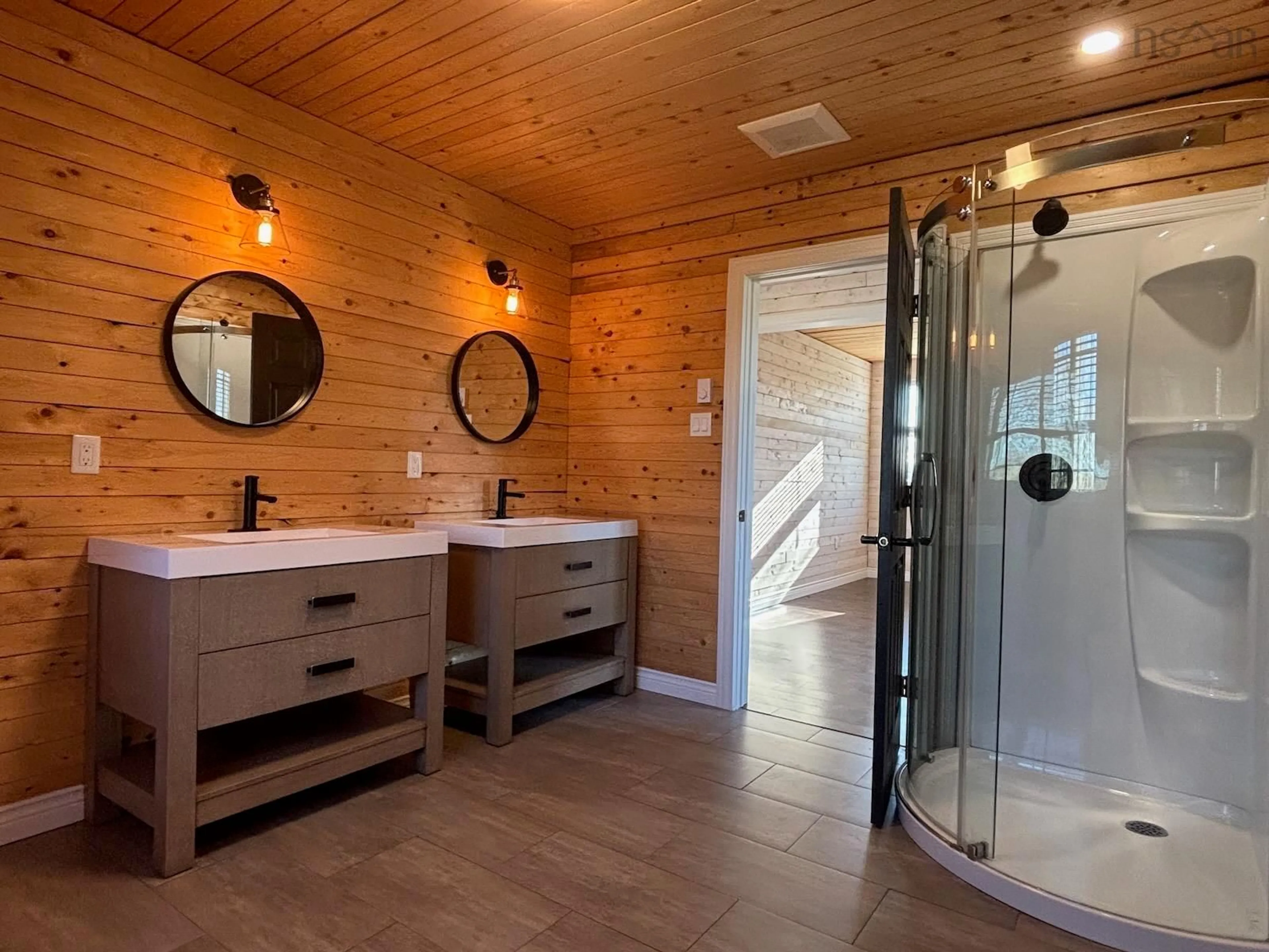Contemporary bathroom, unknown for 417 Trefry Lake Rd, Arcadia Nova Scotia B5A 5J7