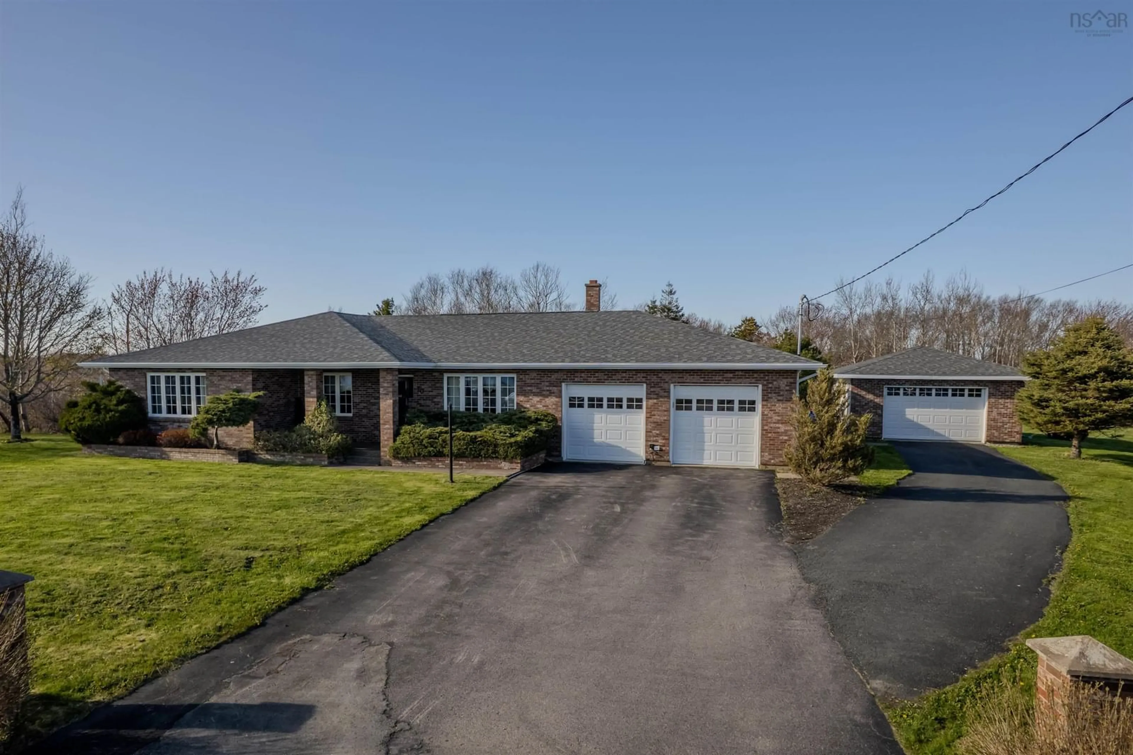 A pic from outside/outdoor area/front of a property/back of a property/a pic from drone, street for 10 Carendalee Cres, Glace Bay Nova Scotia B1A 6H2