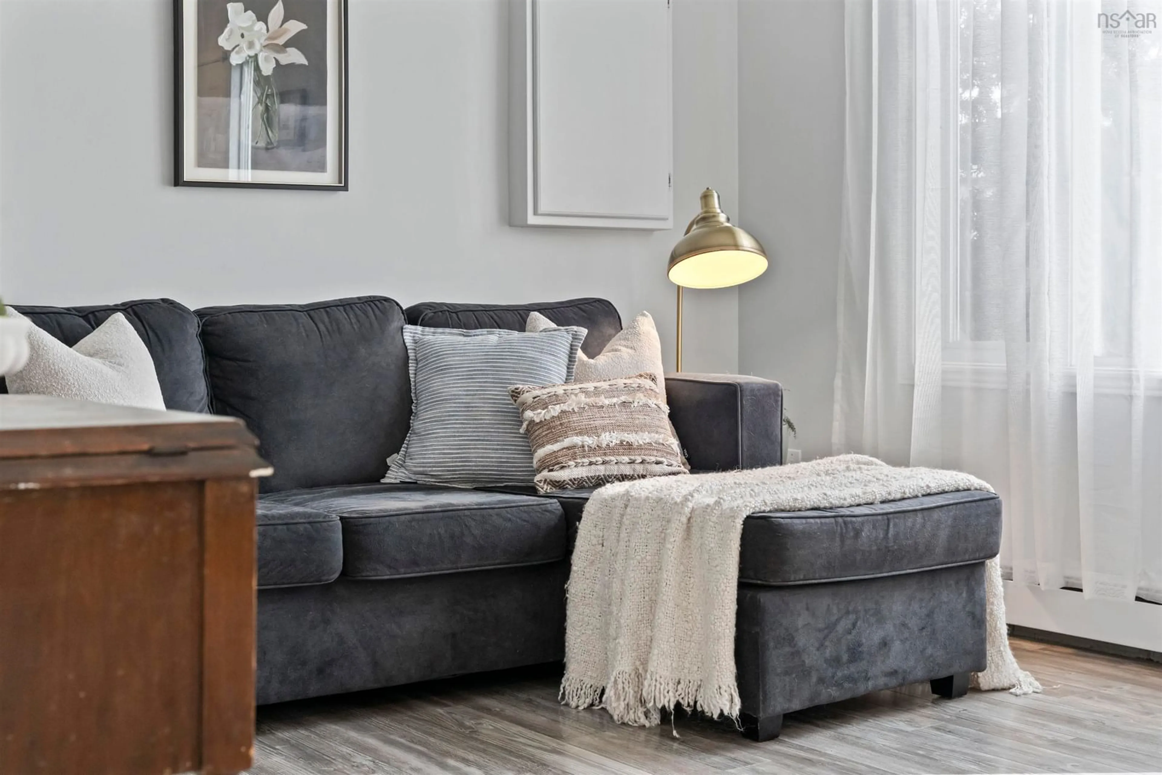 Living room with furniture, unknown for 3 Brookhouse Rd, Dartmouth Nova Scotia B2W 1W5