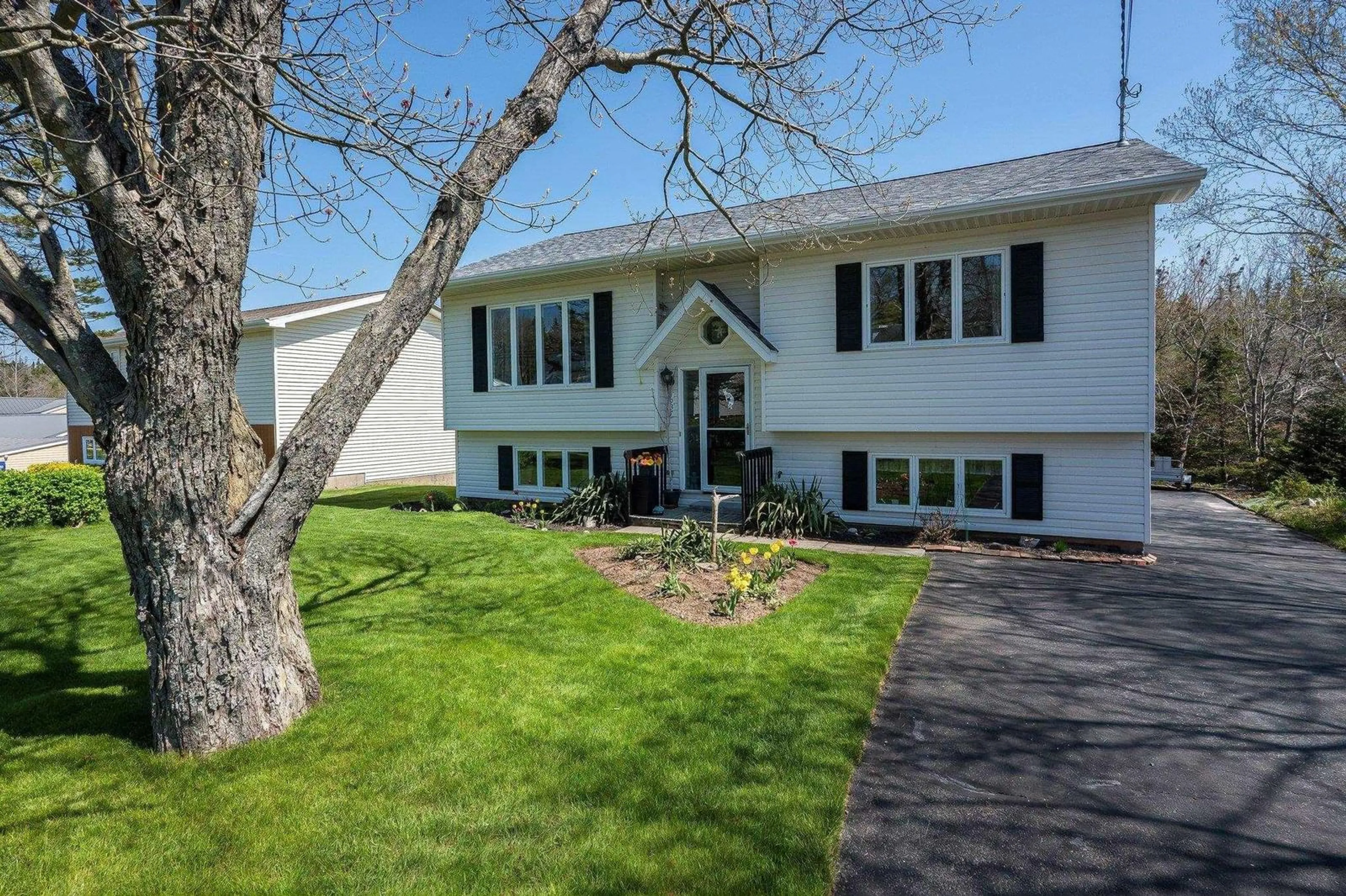 Home with vinyl exterior material, street for 1937 St. Margaret's Bay Rd, Timberlea Nova Scotia B3T 1C3
