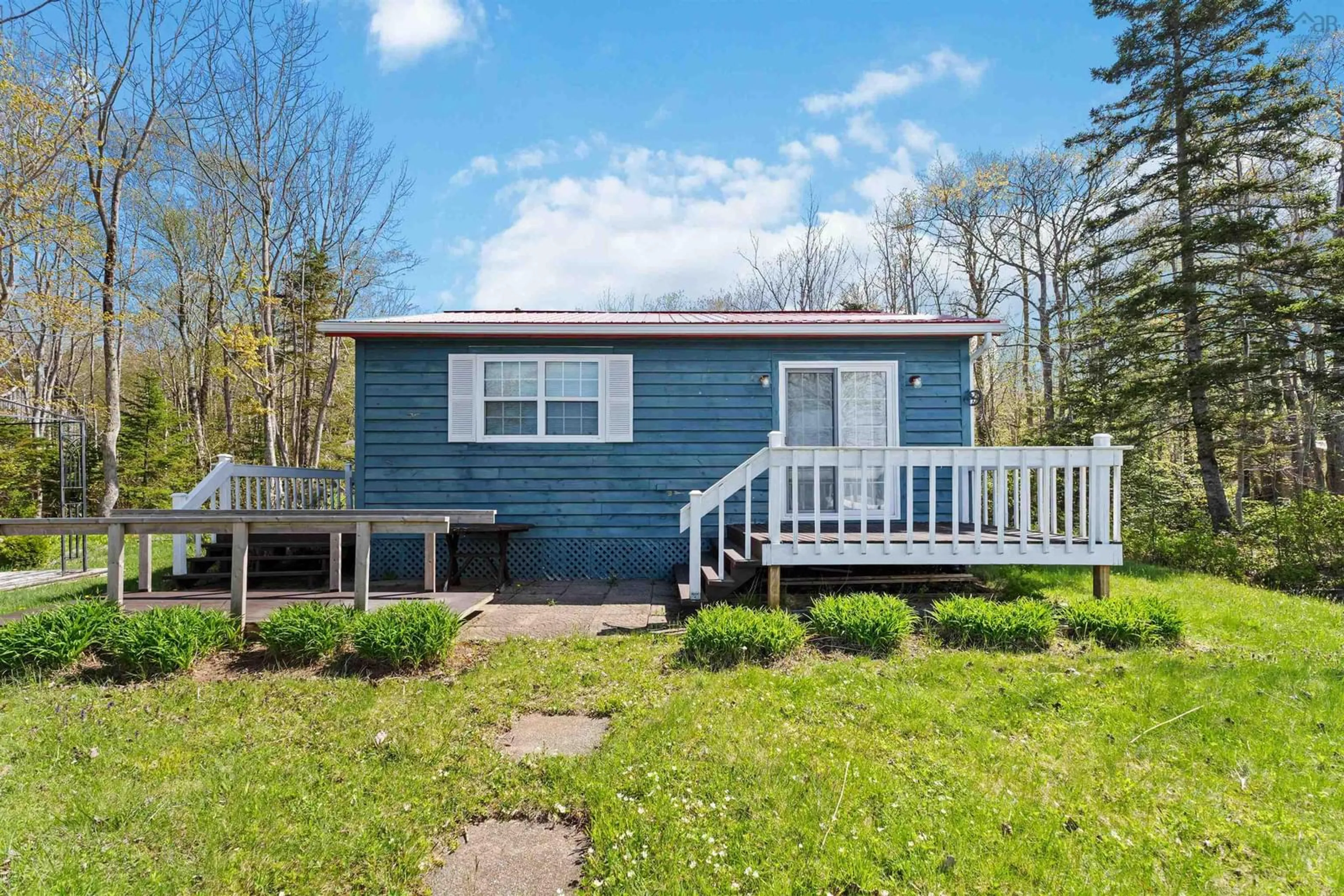 Home with vinyl exterior material, water/lake/river/ocean view for 511 Rumsey Lake Rd, Arlington Nova Scotia B0S 1L0