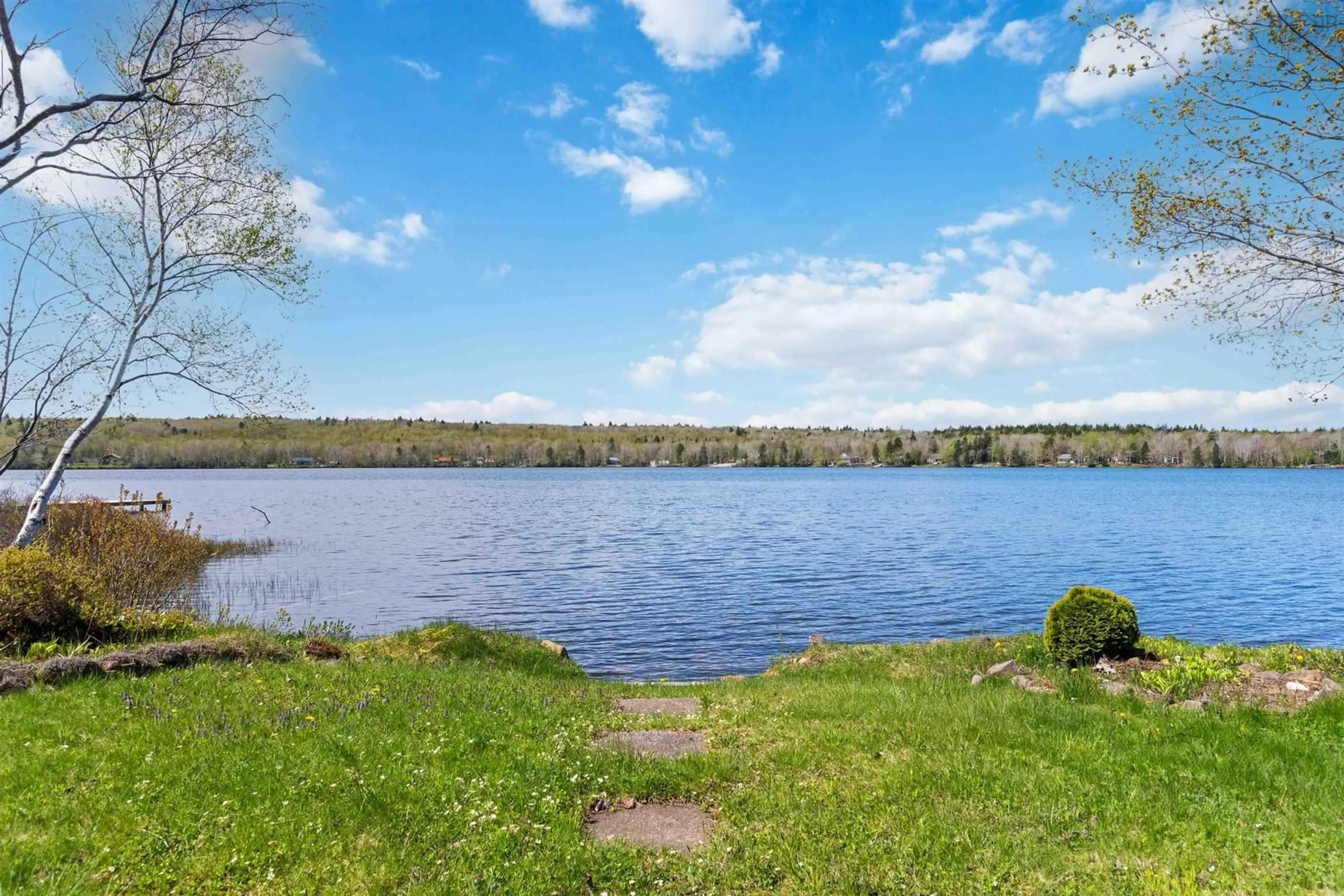 A pic from outside/outdoor area/front of a property/back of a property/a pic from drone, water/lake/river/ocean view for 511 Rumsey Lake Rd, Arlington Nova Scotia B0S 1L0