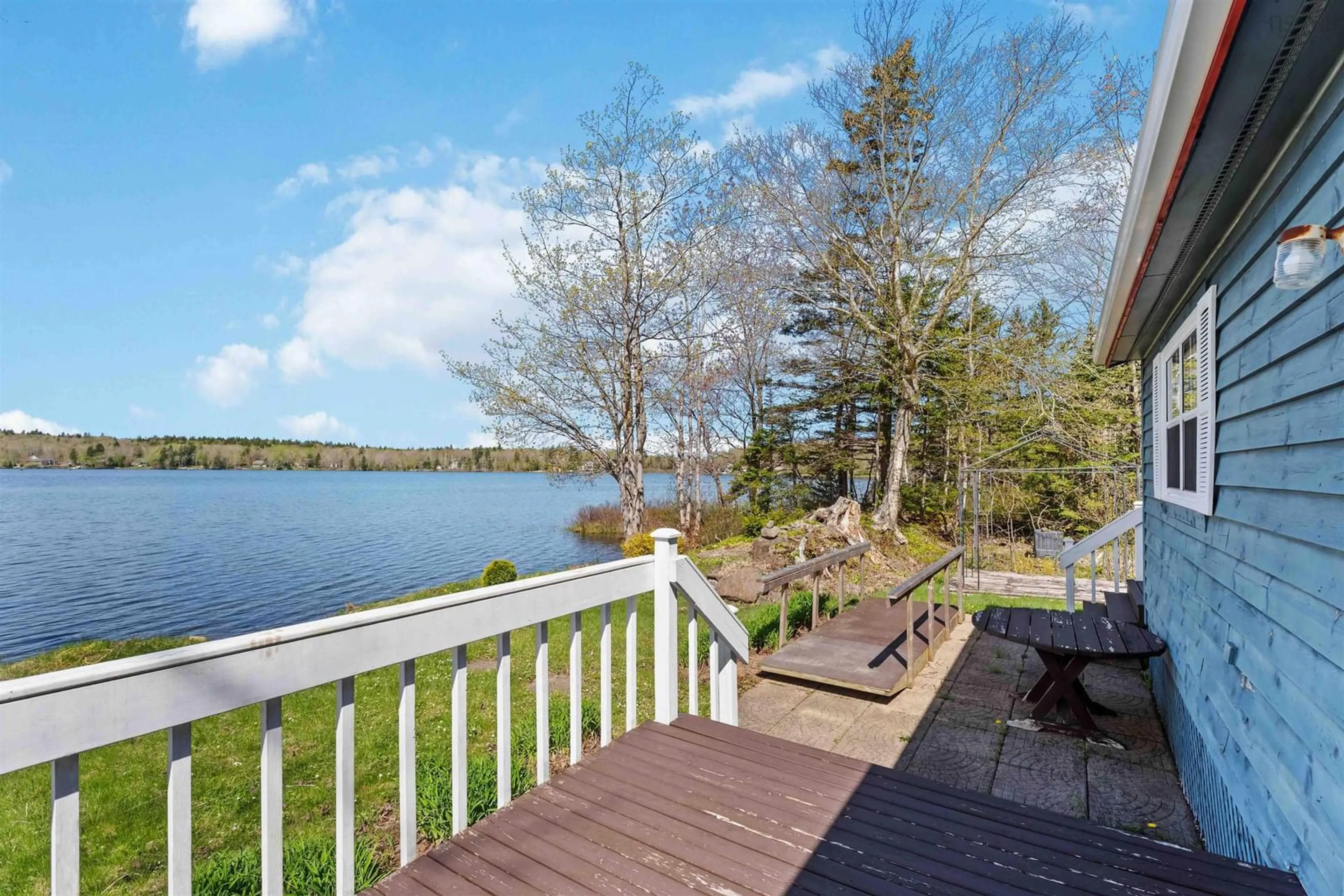 Patio, water/lake/river/ocean view for 511 Rumsey Lake Rd, Arlington Nova Scotia B0S 1L0