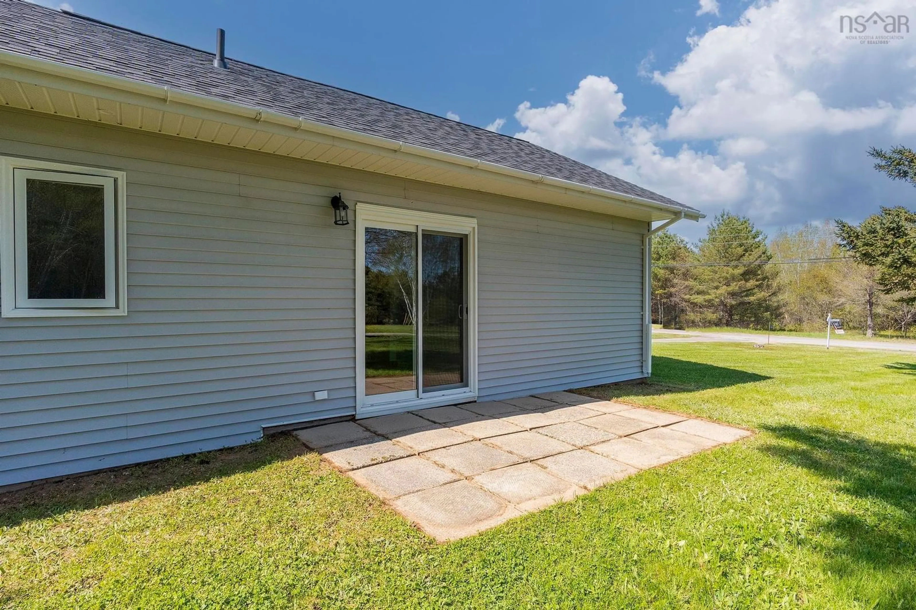 Patio, water/lake/river/ocean view for 43 Kelcey Lane, Wilmot Nova Scotia B0P 1W0