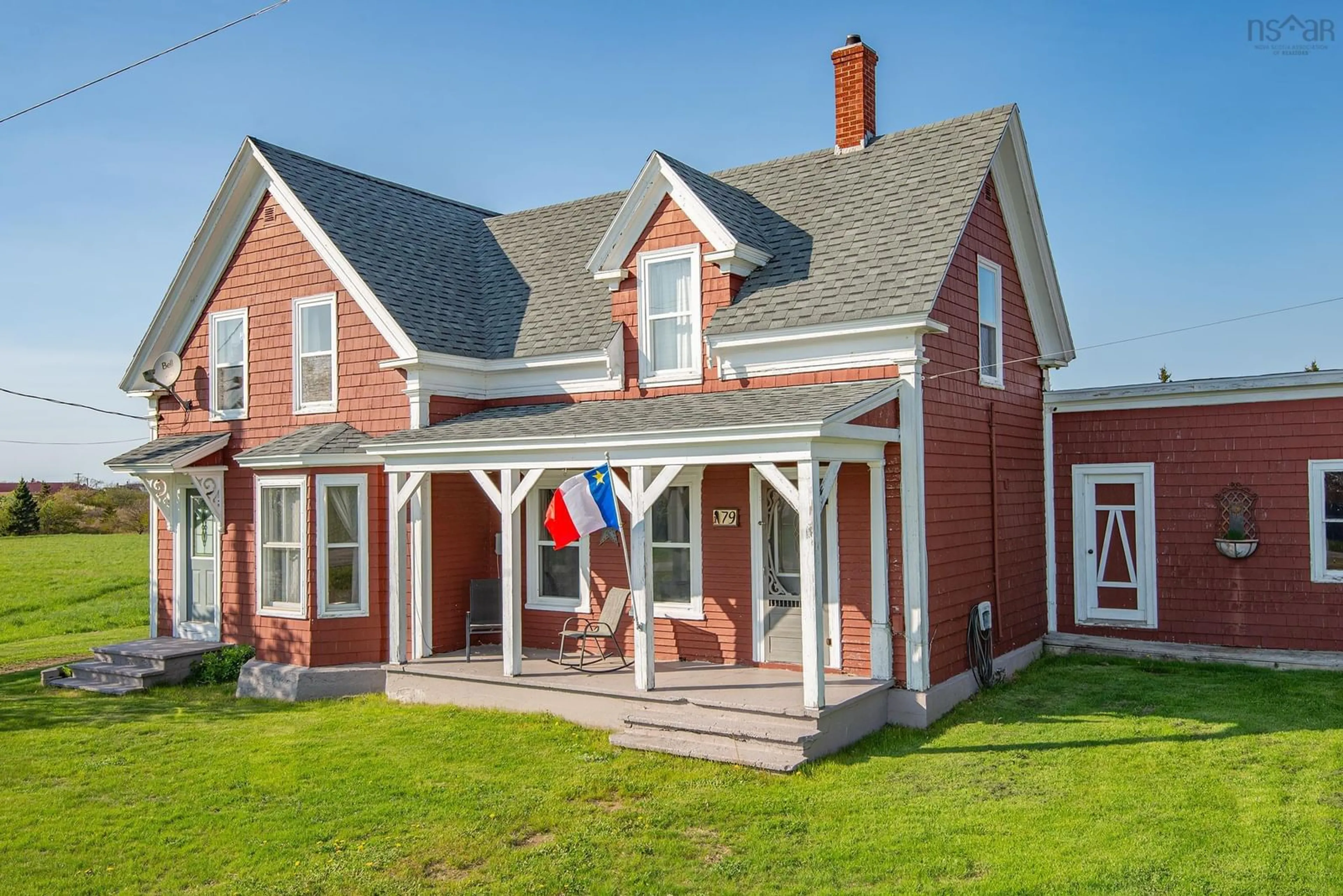 Home with brick exterior material, building for 79 Marc Comeau Rd, Meteghan River Nova Scotia B0W 2L0