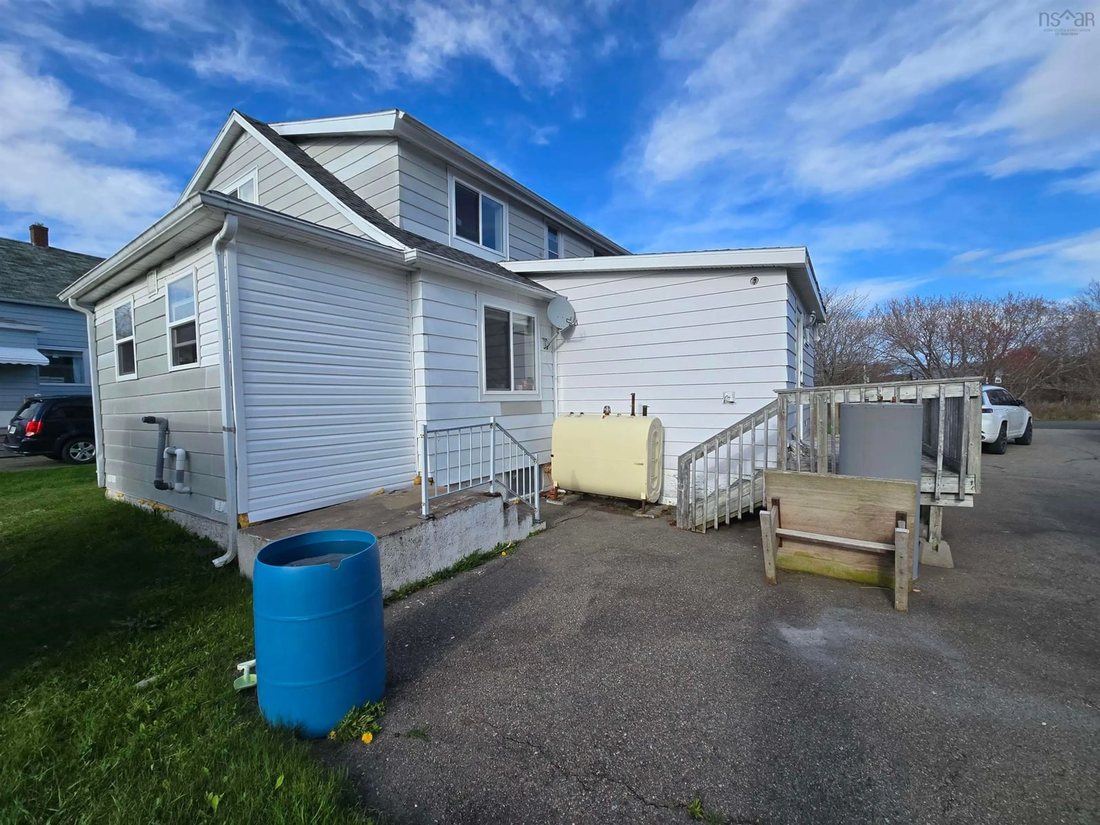 A pic from outside/outdoor area/front of a property/back of a property/a pic from drone, unknown for 7 Cochrane St, Glace Bay Nova Scotia B1A 2W5