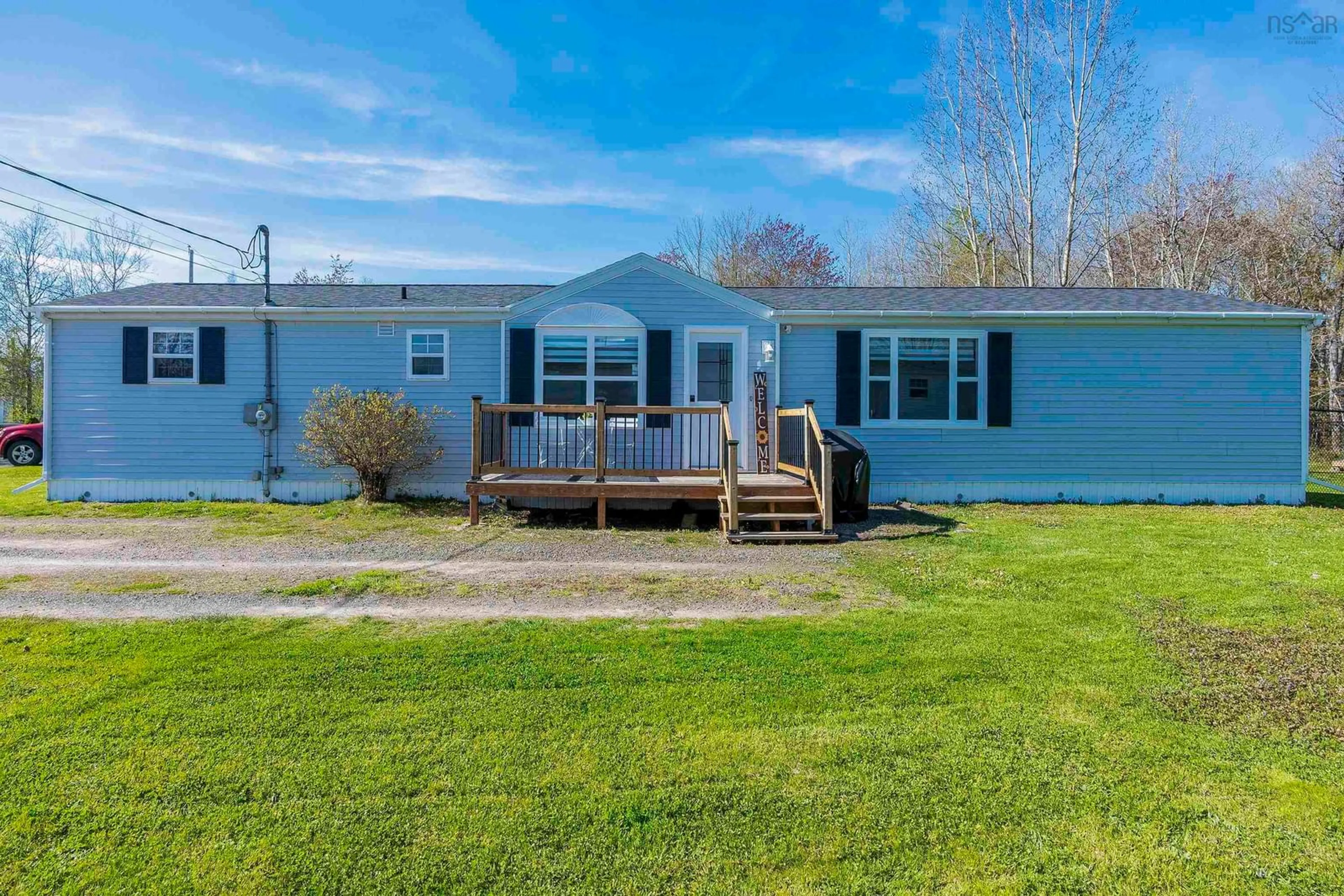 A pic from outside/outdoor area/front of a property/back of a property/a pic from drone, water/lake/river/ocean view for 992 Glasgow Ave, Greenwood Nova Scotia B0P 1R0