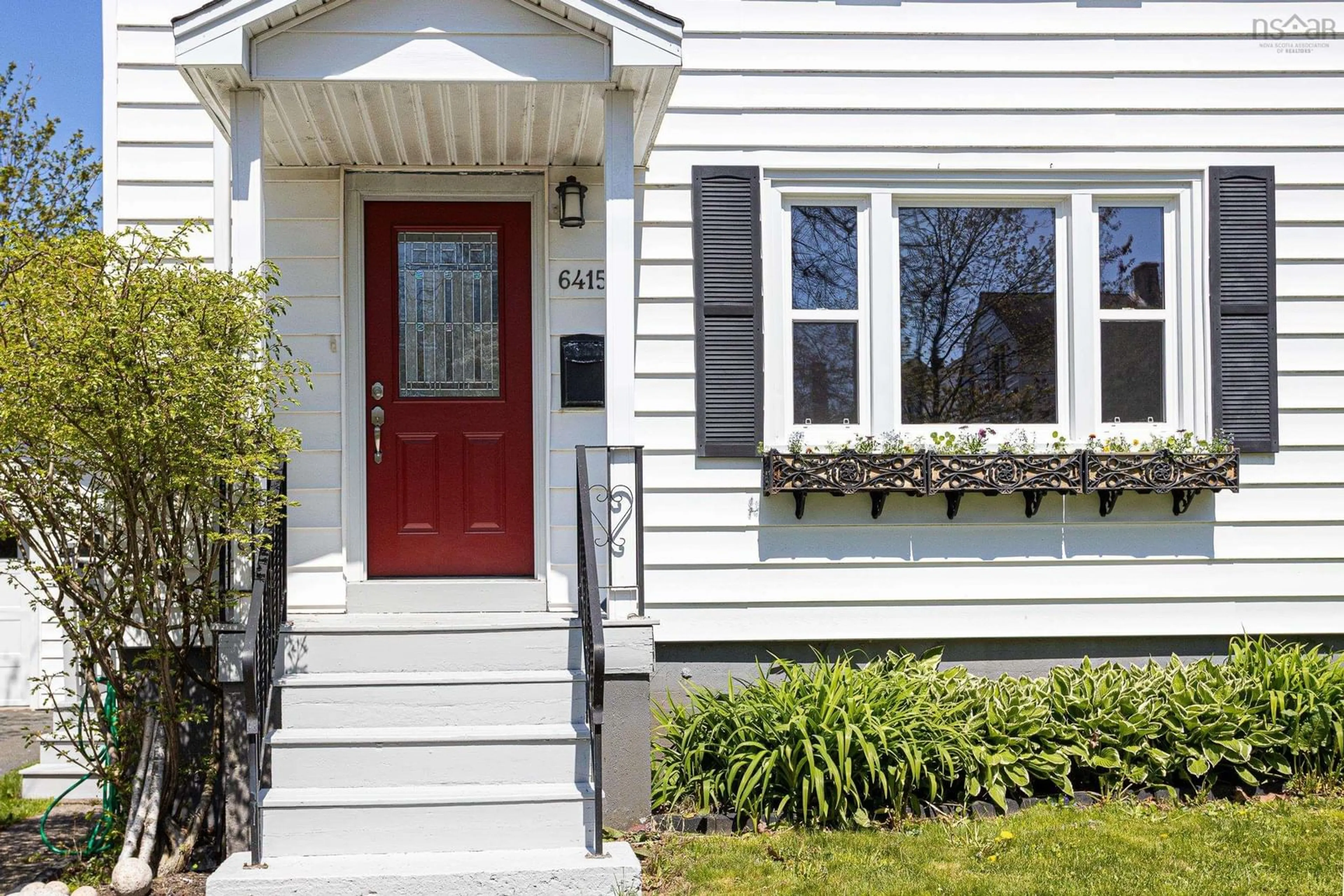 Home with vinyl exterior material, street for 6415 Seaforth St, Halifax Nova Scotia B3L 1R1