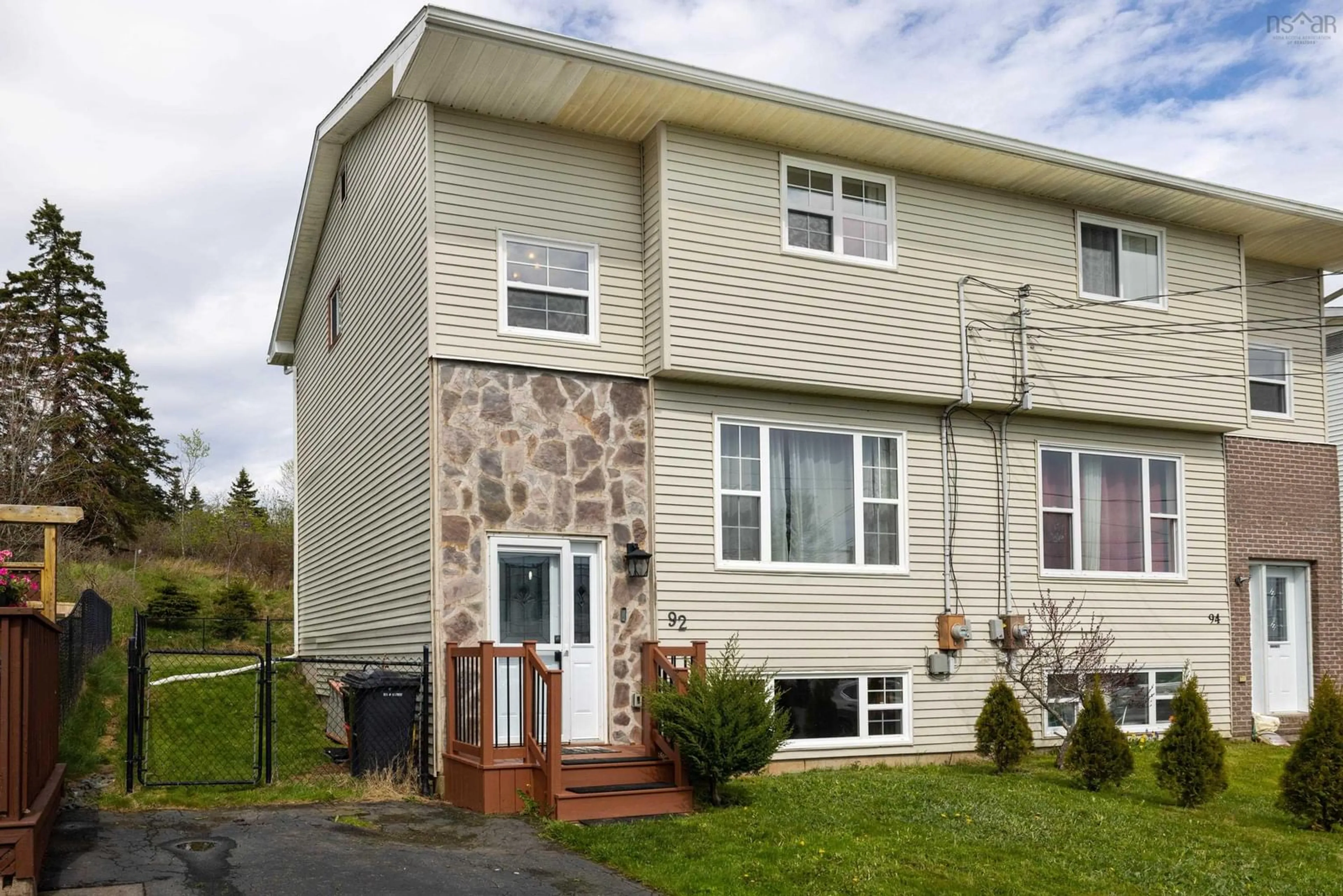 Home with vinyl exterior material, street for 92 Romkey Drive, Eastern Passage Nova Scotia B3G 1H2