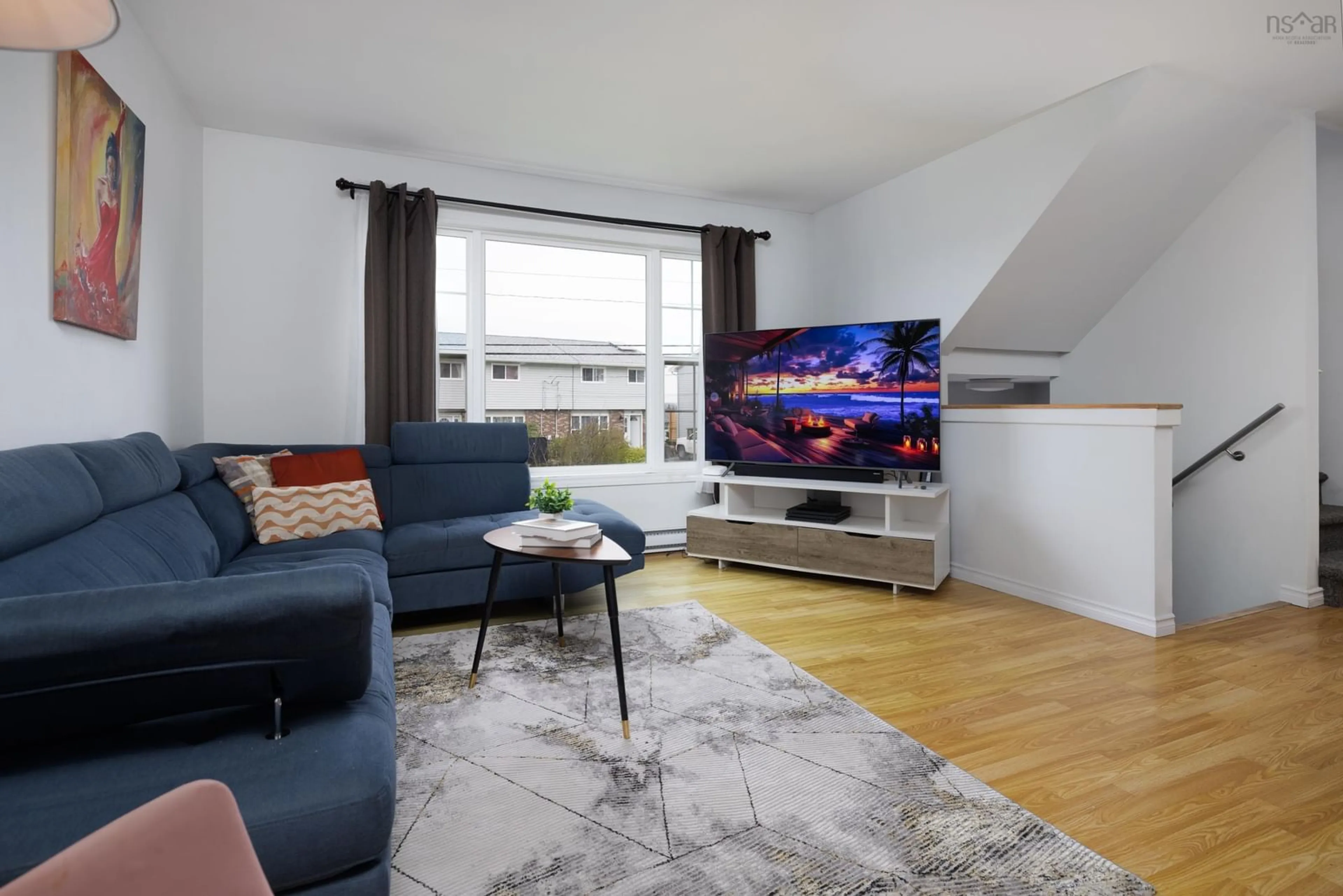 Living room with furniture, unknown for 92 Romkey Drive, Eastern Passage Nova Scotia B3G 1H2