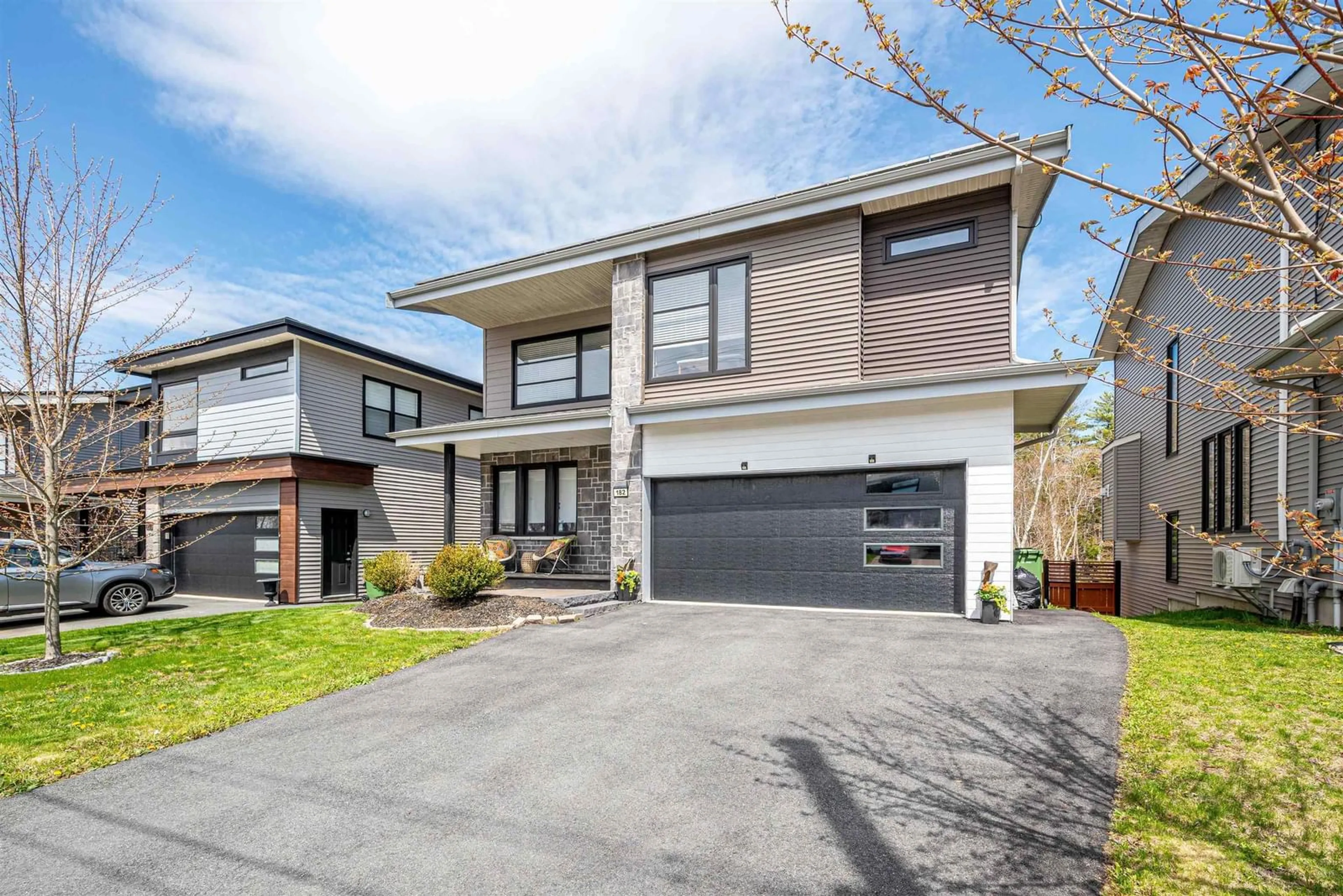 Home with brick exterior material, street for 182 Amesbury Gate, Bedford Nova Scotia B4B 0S7