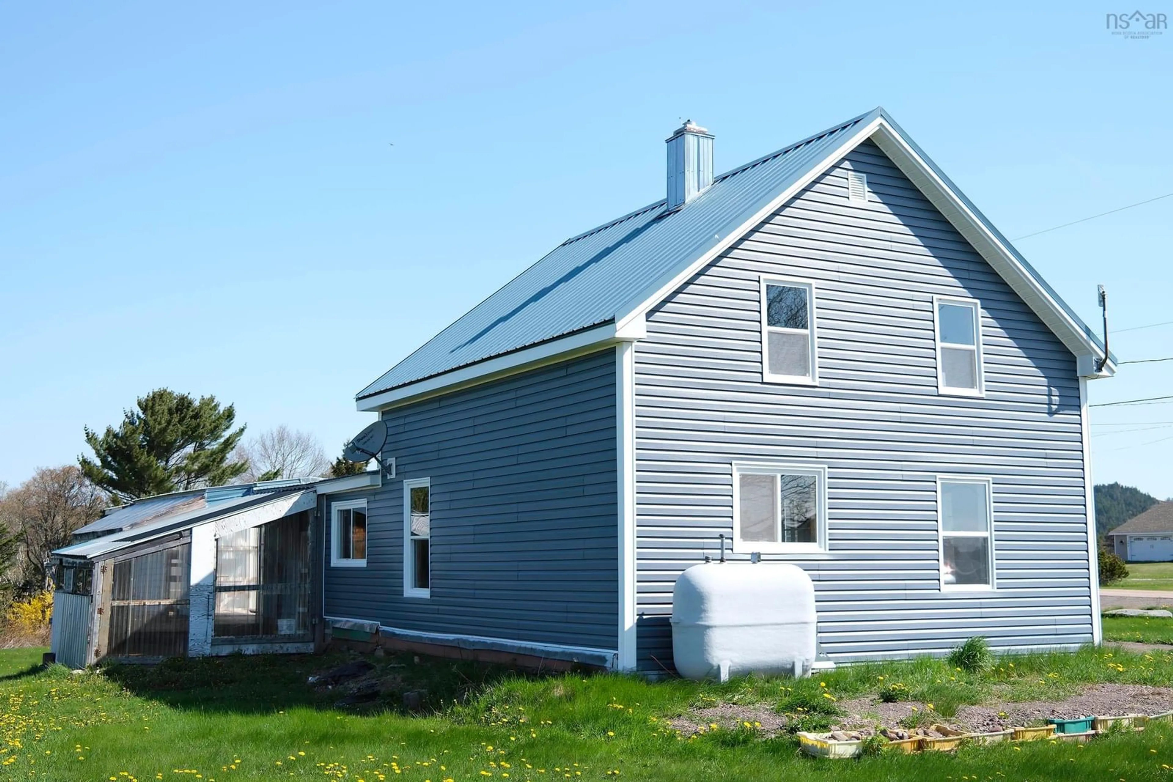 Home with vinyl exterior material, building for 279 Ramshead Rd, Diligent River Nova Scotia B0M 1S0