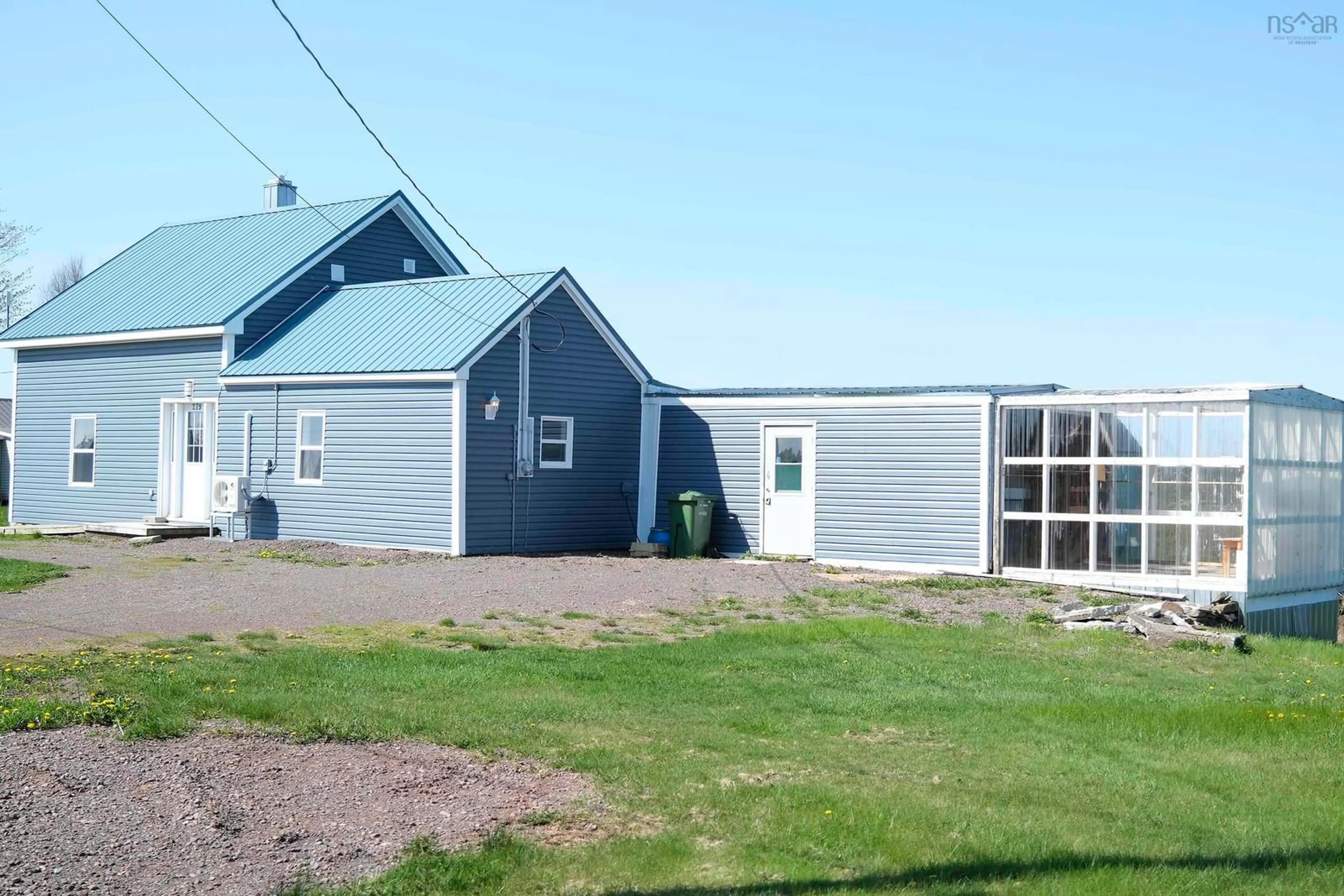 A pic from outside/outdoor area/front of a property/back of a property/a pic from drone, building for 279 Ramshead Rd, Diligent River Nova Scotia B0M 1S0