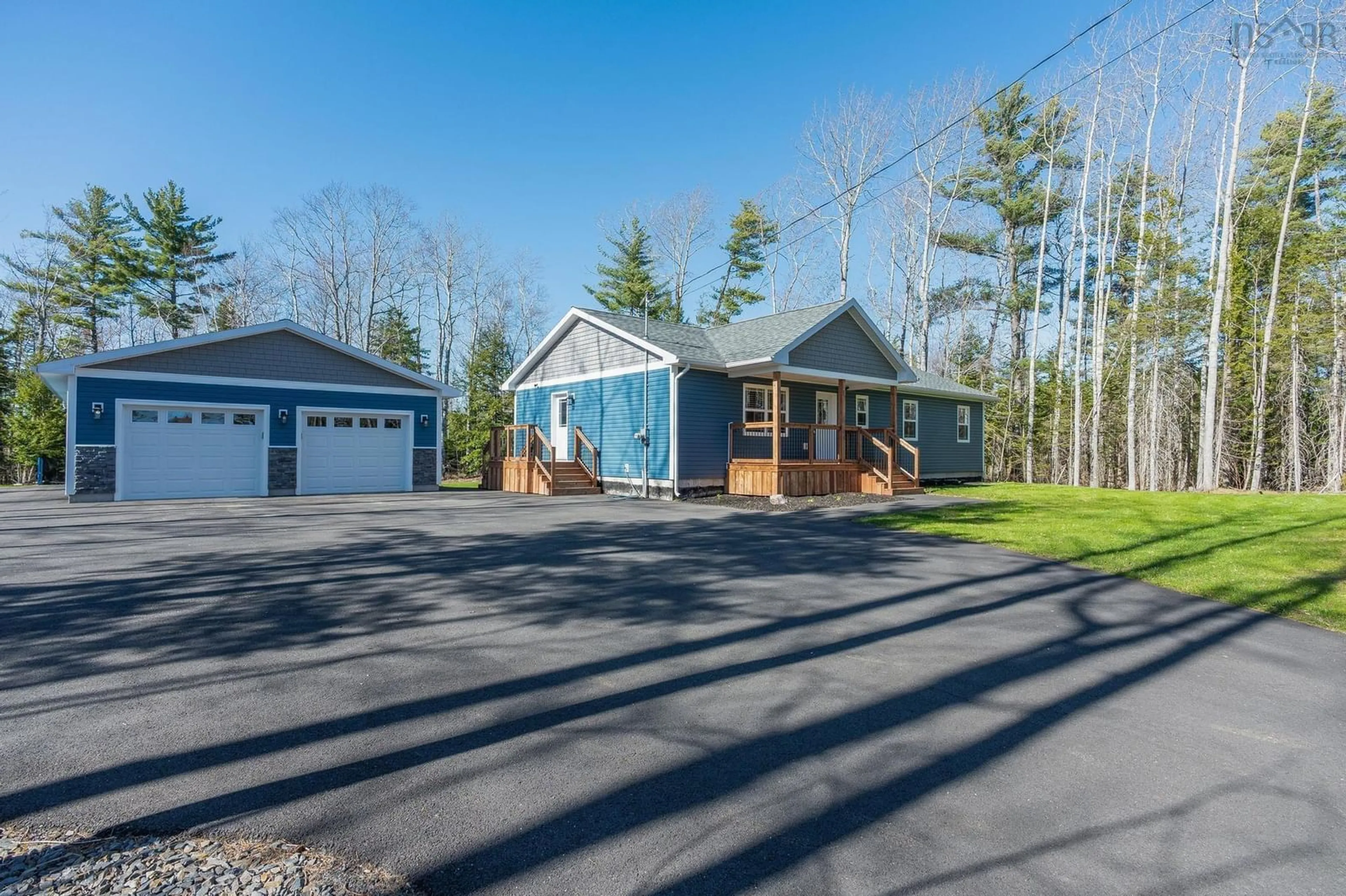 A pic from outside/outdoor area/front of a property/back of a property/a pic from drone, street for 509 Hall Rd, Millville Nova Scotia B0P 1C0