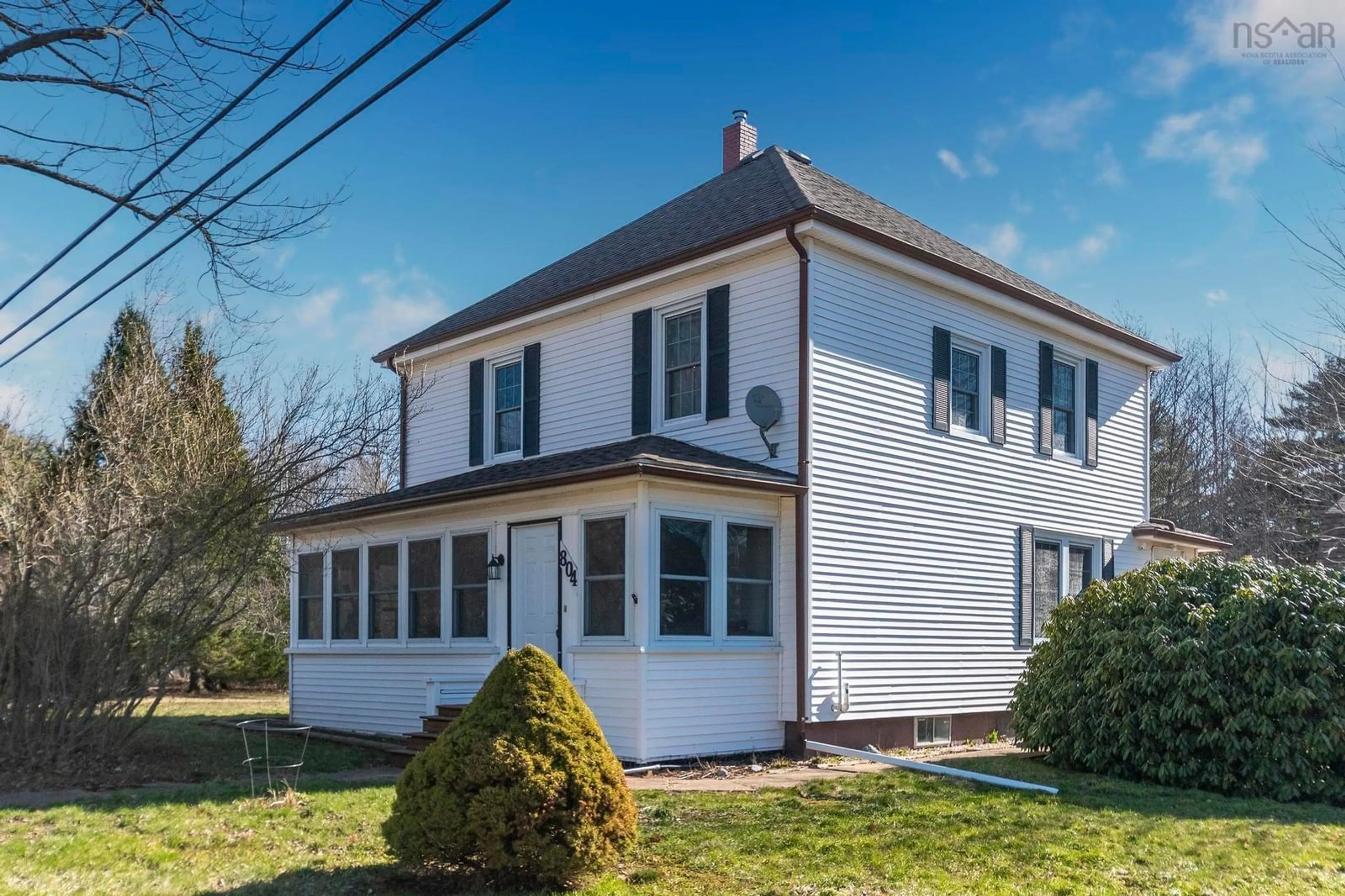 Home with vinyl exterior material, unknown for 804 Windermere Rd, South Berwick Nova Scotia B0P 1E0