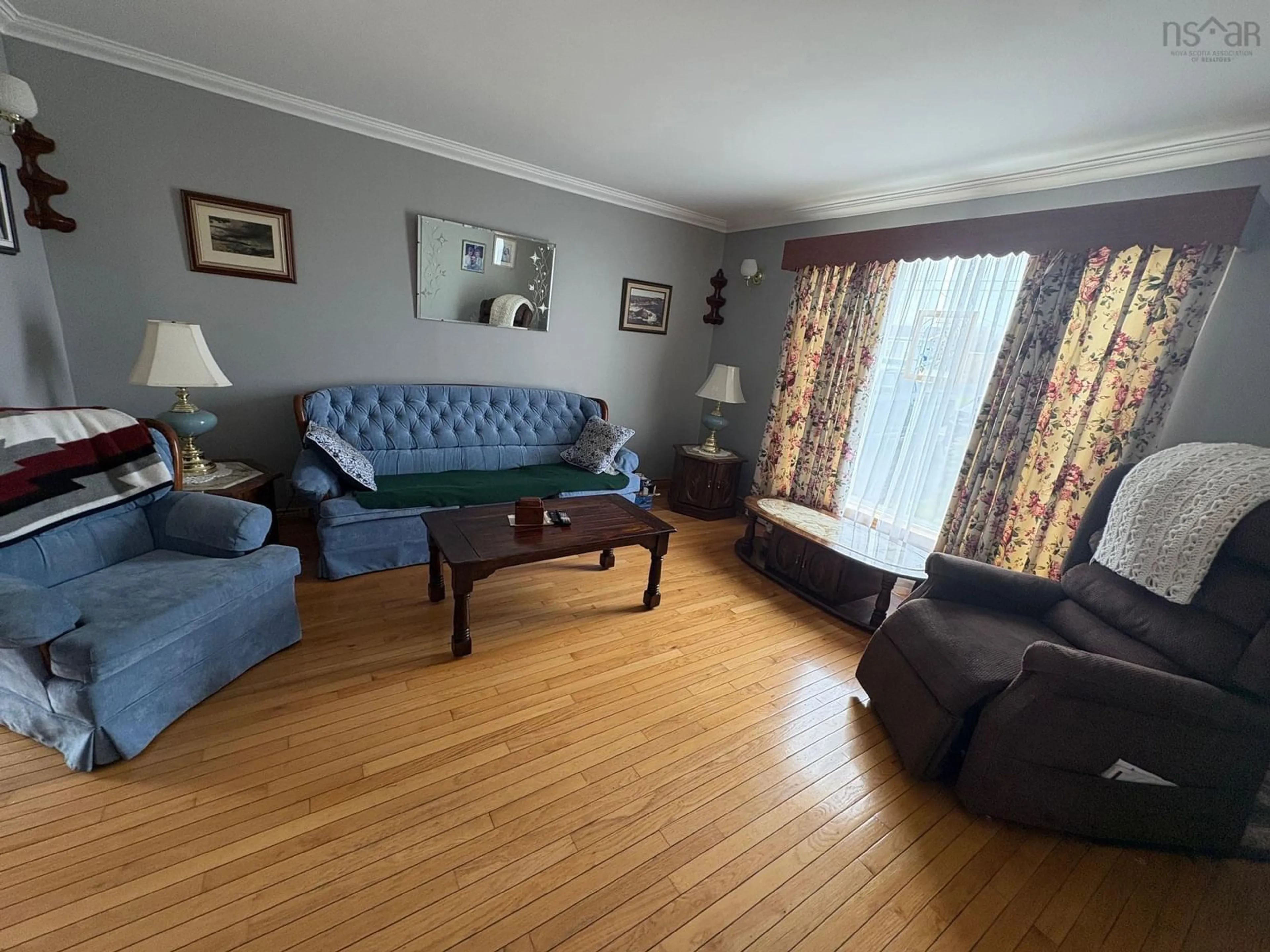 Living room with furniture, unknown for 161 Poplar St, Glace Bay Nova Scotia B1A 4M9