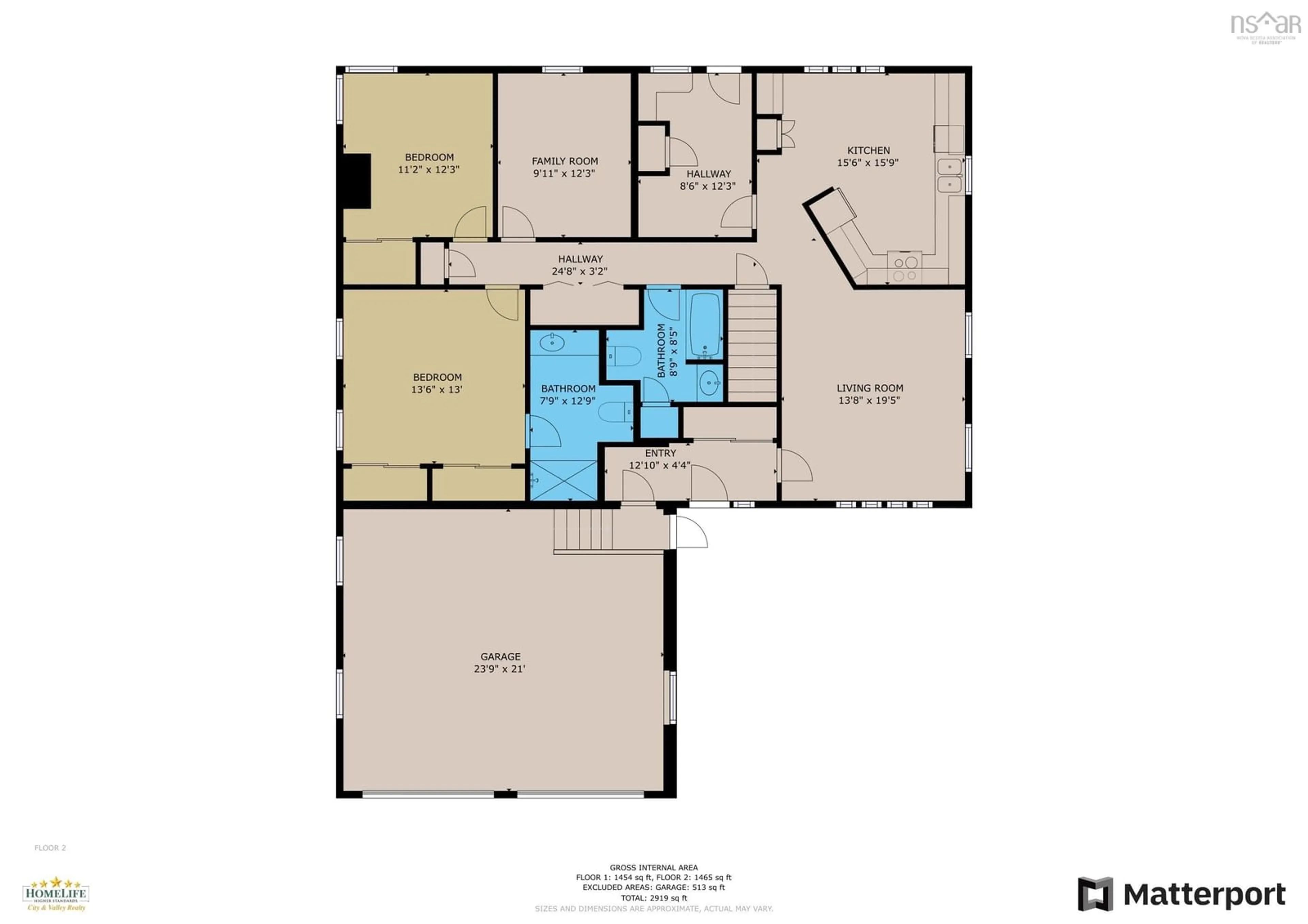 Floor plan for 4820 Highway 215, Summerville Nova Scotia B0N 2A0