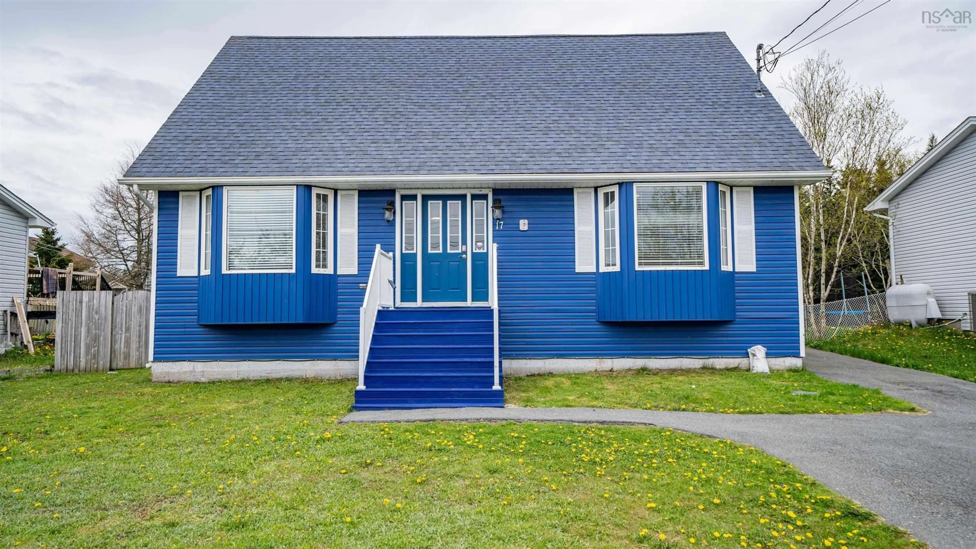 Home with vinyl exterior material, street for 17 Samuel Danial Dr, Eastern Passage Nova Scotia B3G 1P7