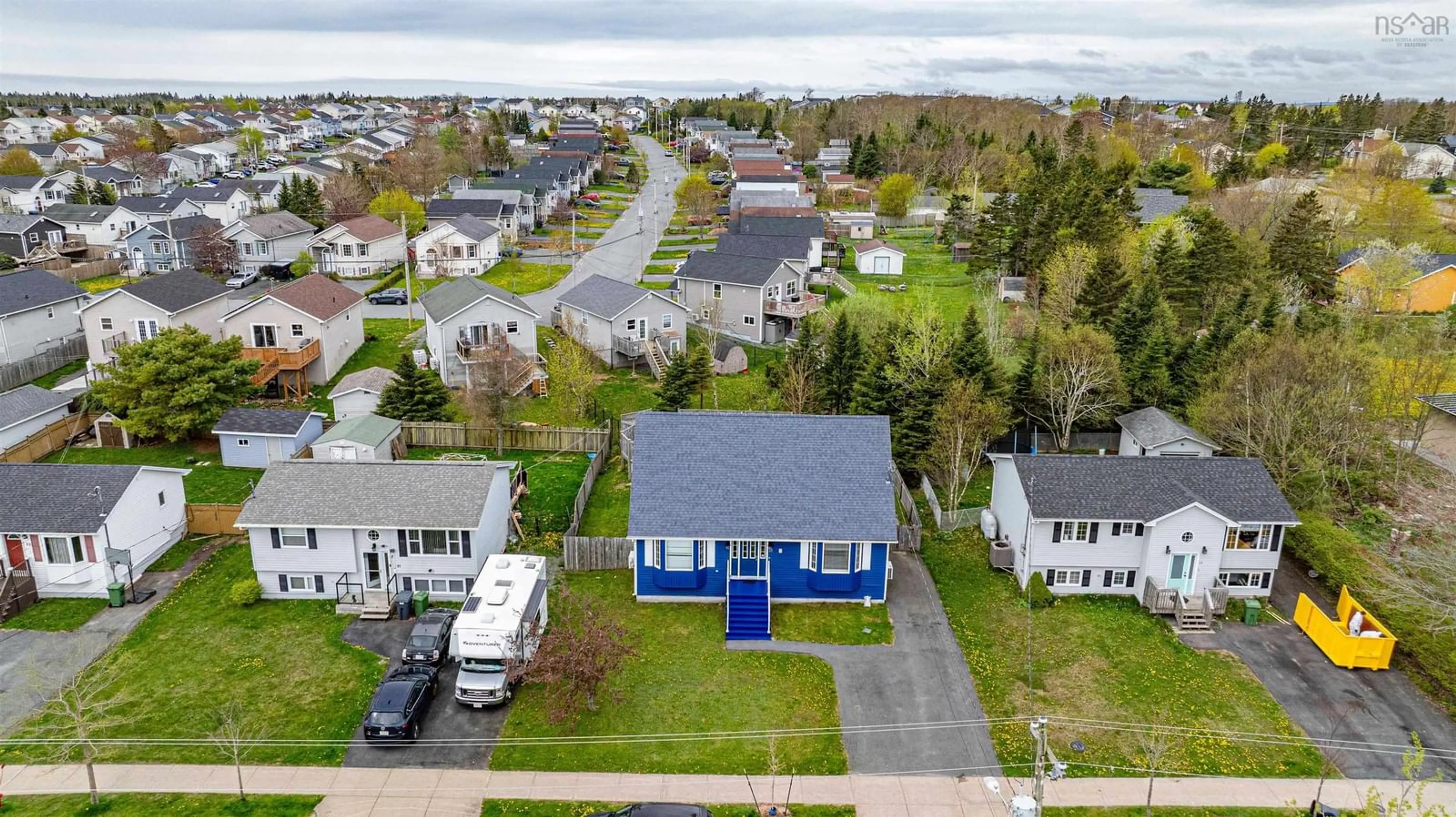 A pic from outside/outdoor area/front of a property/back of a property/a pic from drone, water/lake/river/ocean view for 17 Samuel Danial Dr, Eastern Passage Nova Scotia B3G 1P7
