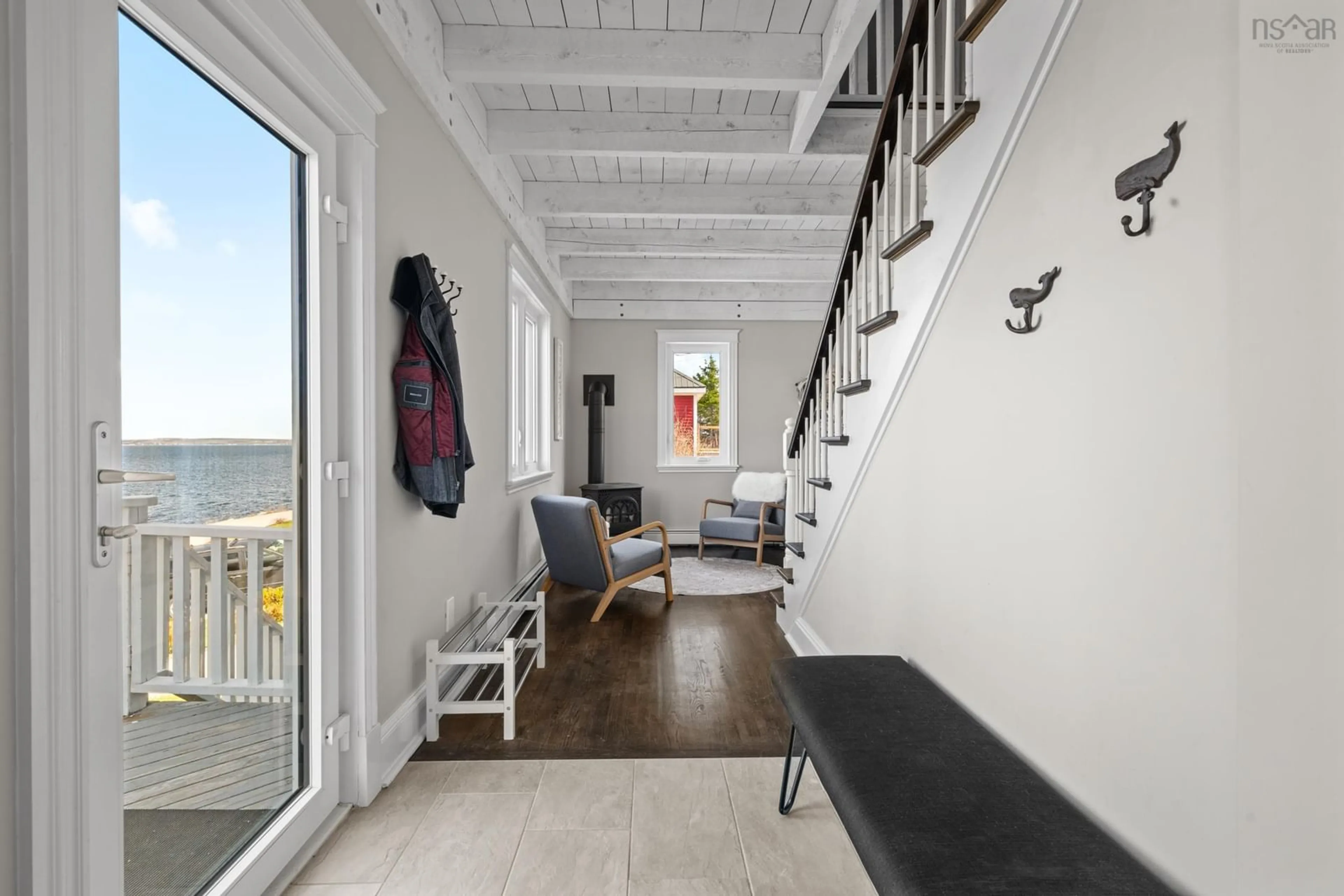 Indoor entryway for 500 Mill Cove Shore Rd, Birchy Head Nova Scotia B0J 1T0