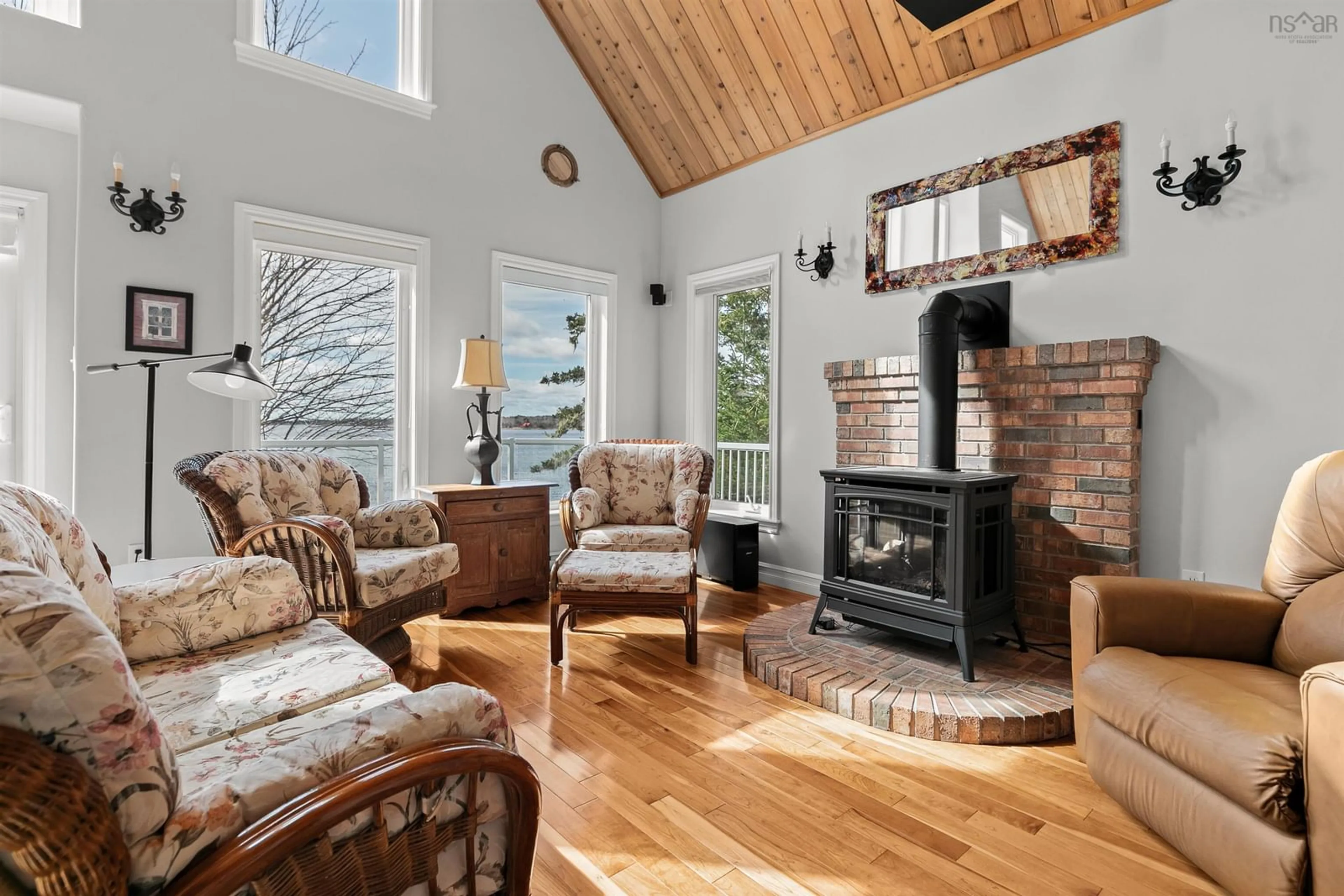 Living room with furniture, unknown for 135 Borgalds Shore Dr, Chester Basin Nova Scotia B0J 1K0