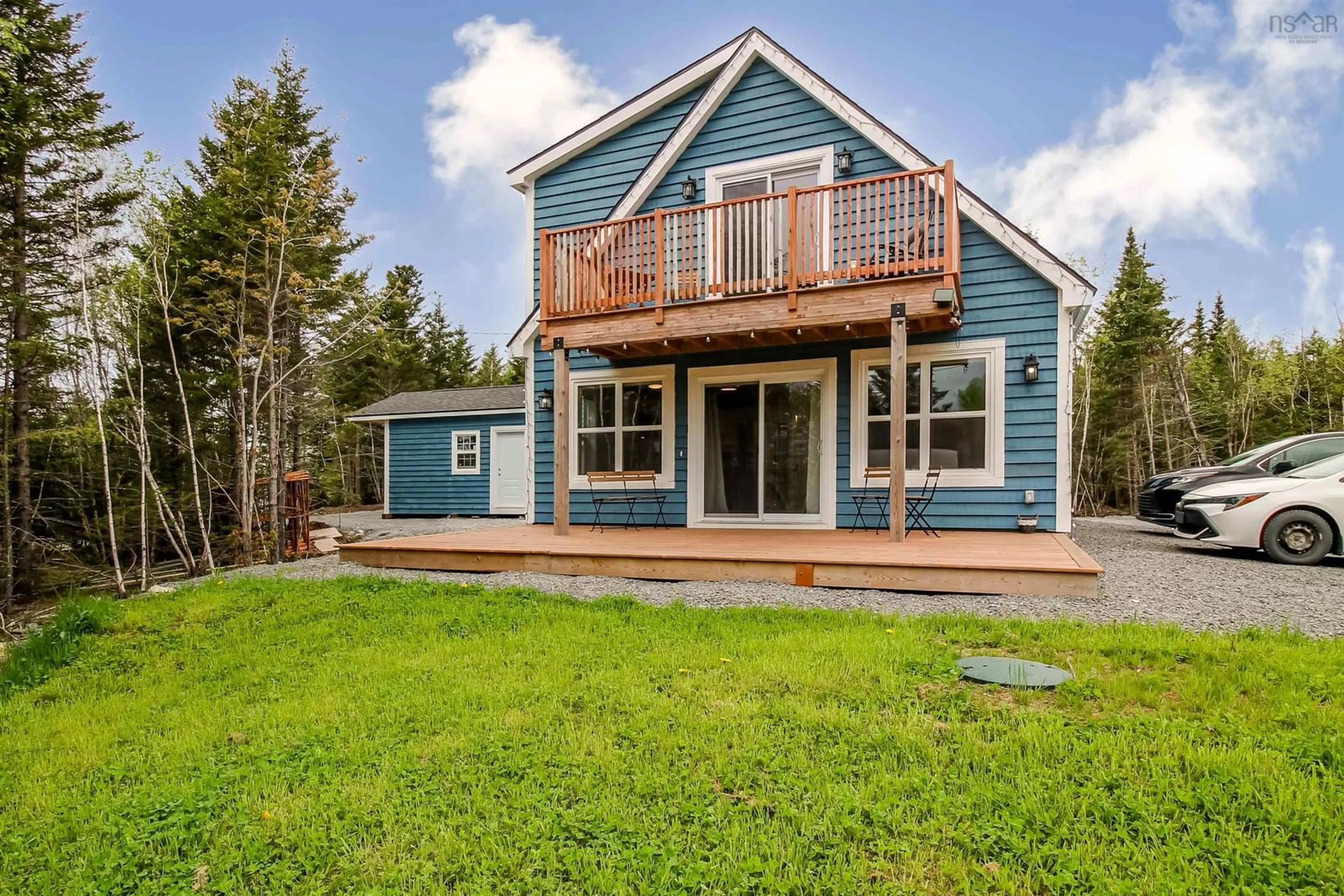 Home with vinyl exterior material, water/lake/river/ocean view for 217 Loon Point Trail, East Uniacke Nova Scotia B0N 1Z0