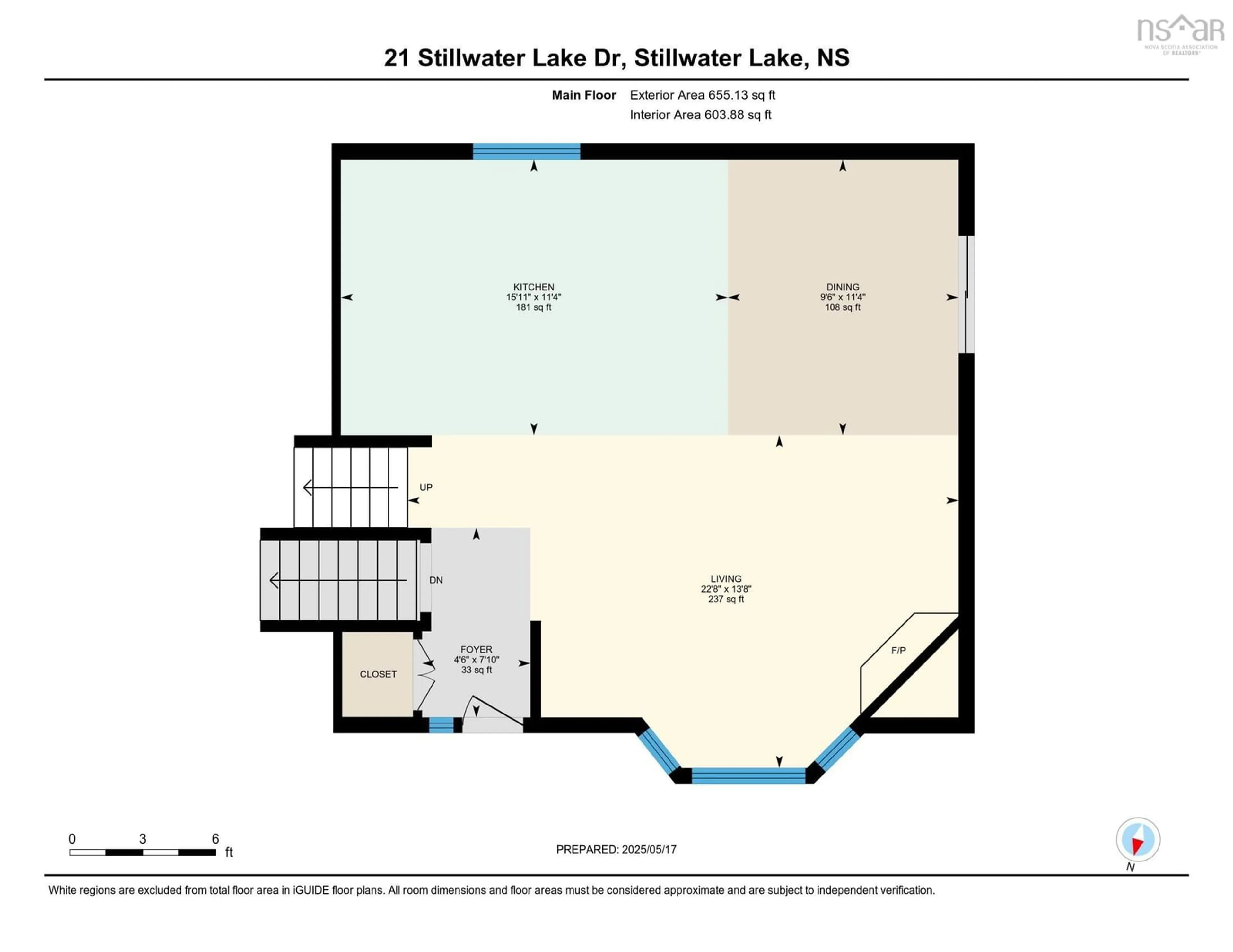Floor plan for 21 Stillwater Lake Dr, Stillwater Lake Nova Scotia B3Z 1H7