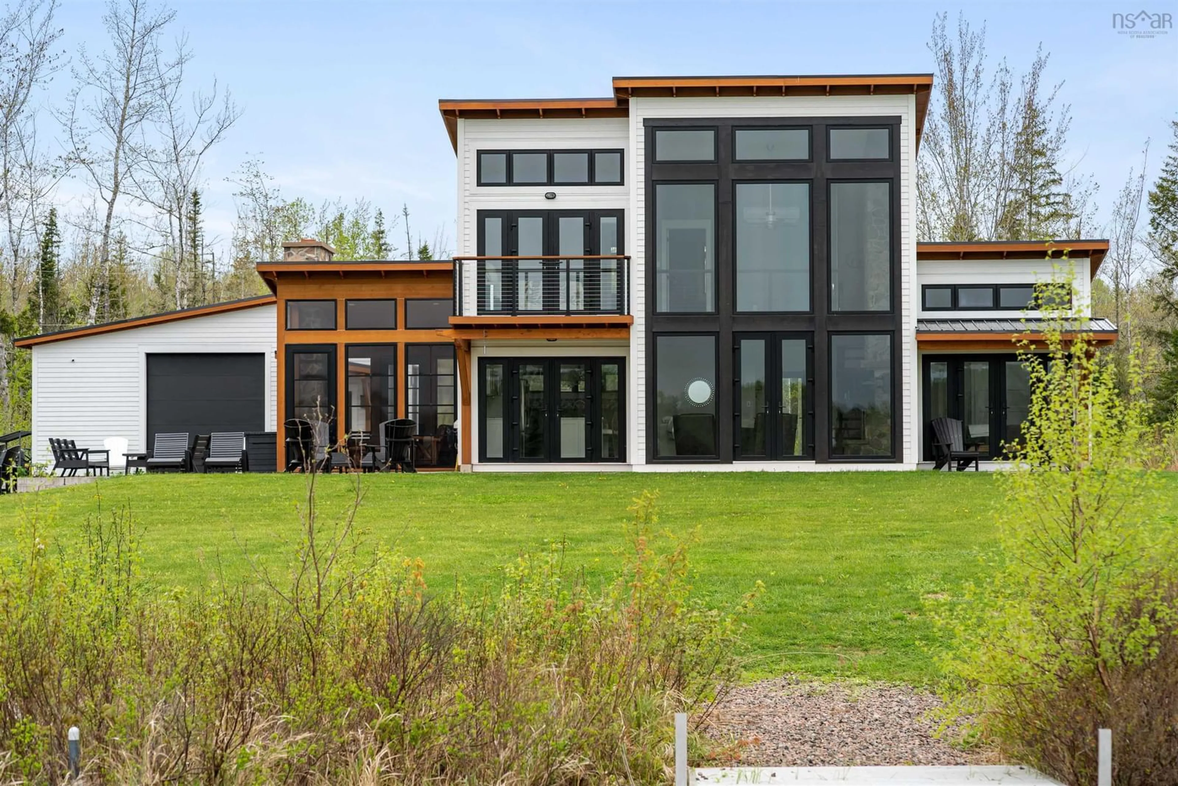 Home with vinyl exterior material, unknown for 158 Blackberry Lane, Mattatall Lake Nova Scotia B0M 1Z0