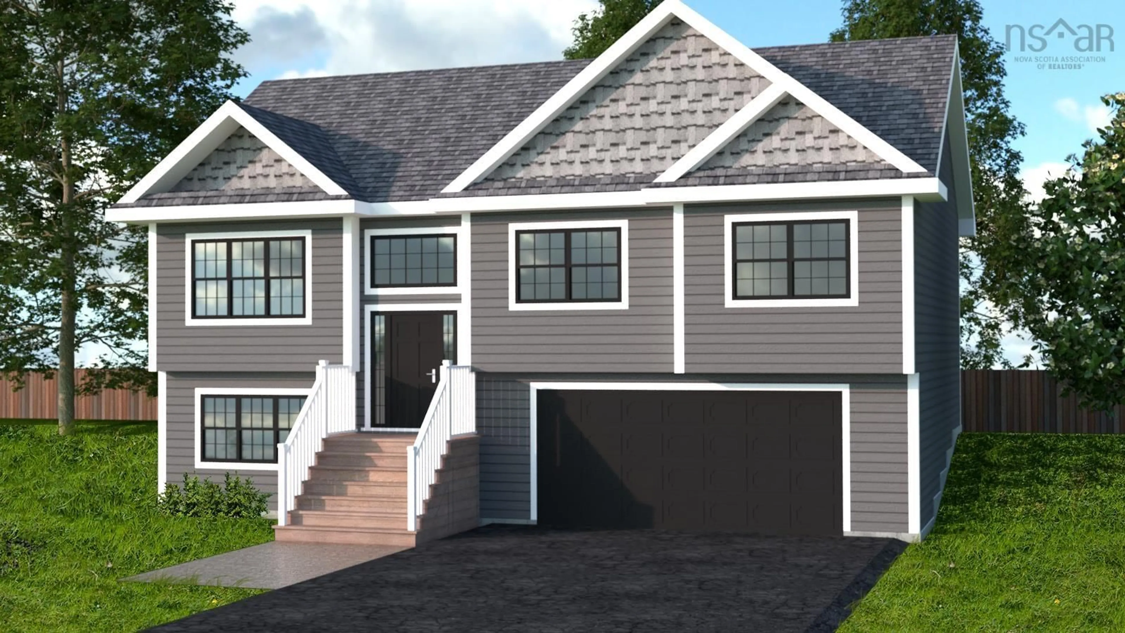 Home with vinyl exterior material, street for 750 Celebration Dr #749GH, Fall River Nova Scotia B2T 0K6