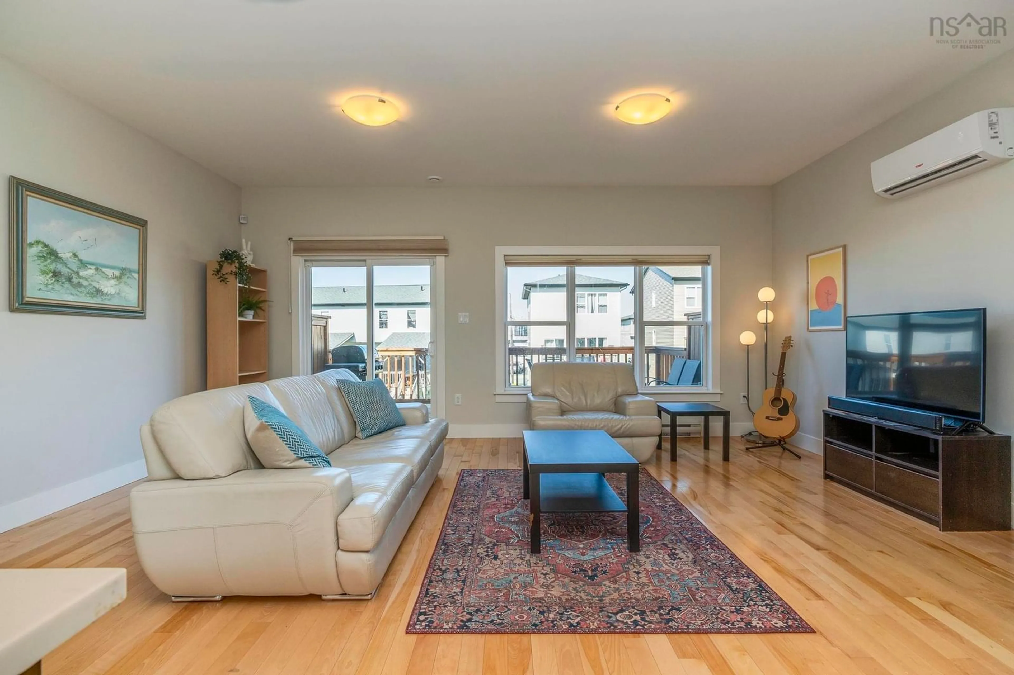 Living room with furniture, wood/laminate floor for 97 Mica Cres, Halifax Nova Scotia B3P 0H7