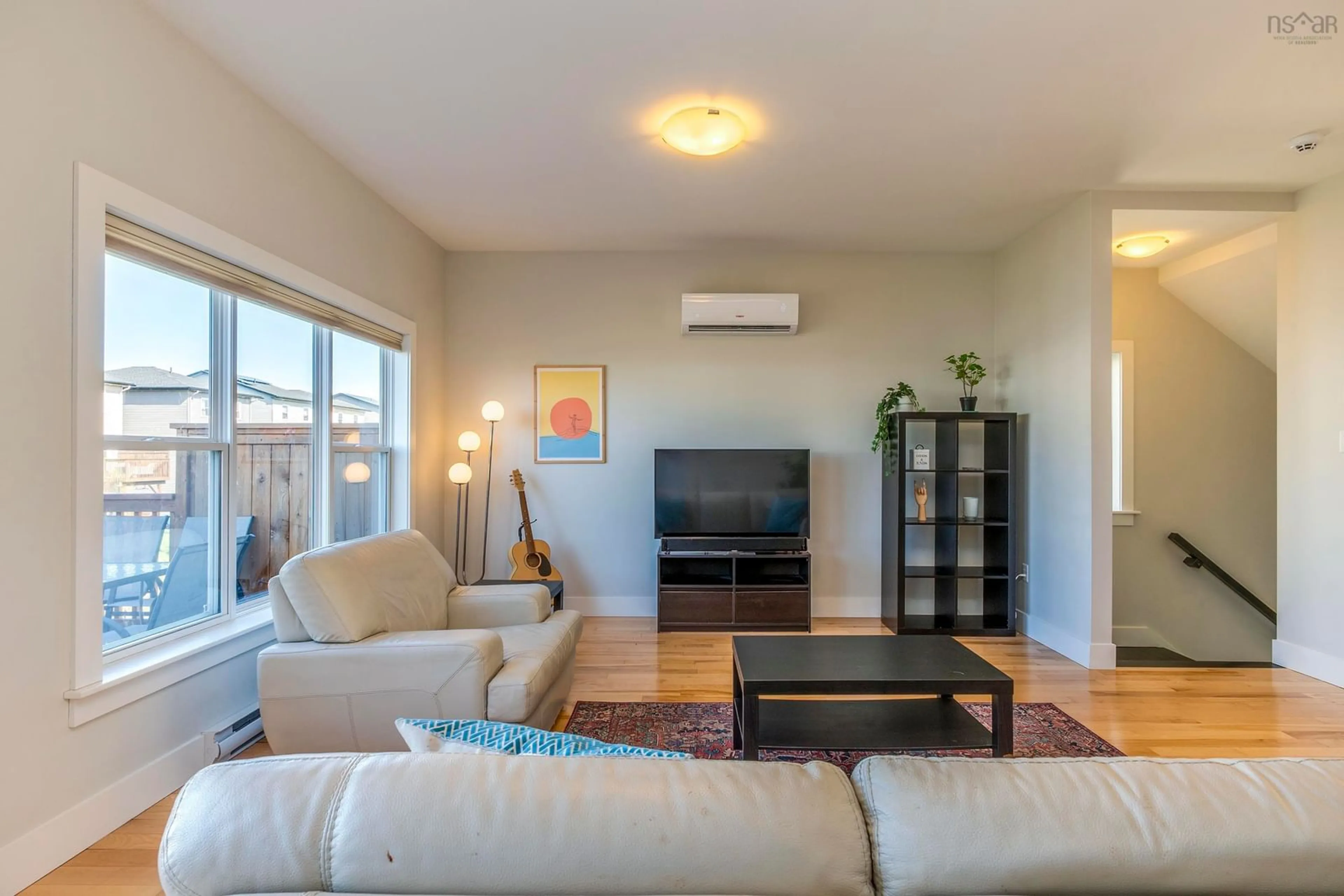 Living room with furniture, wood/laminate floor for 97 Mica Cres, Halifax Nova Scotia B3P 0H7