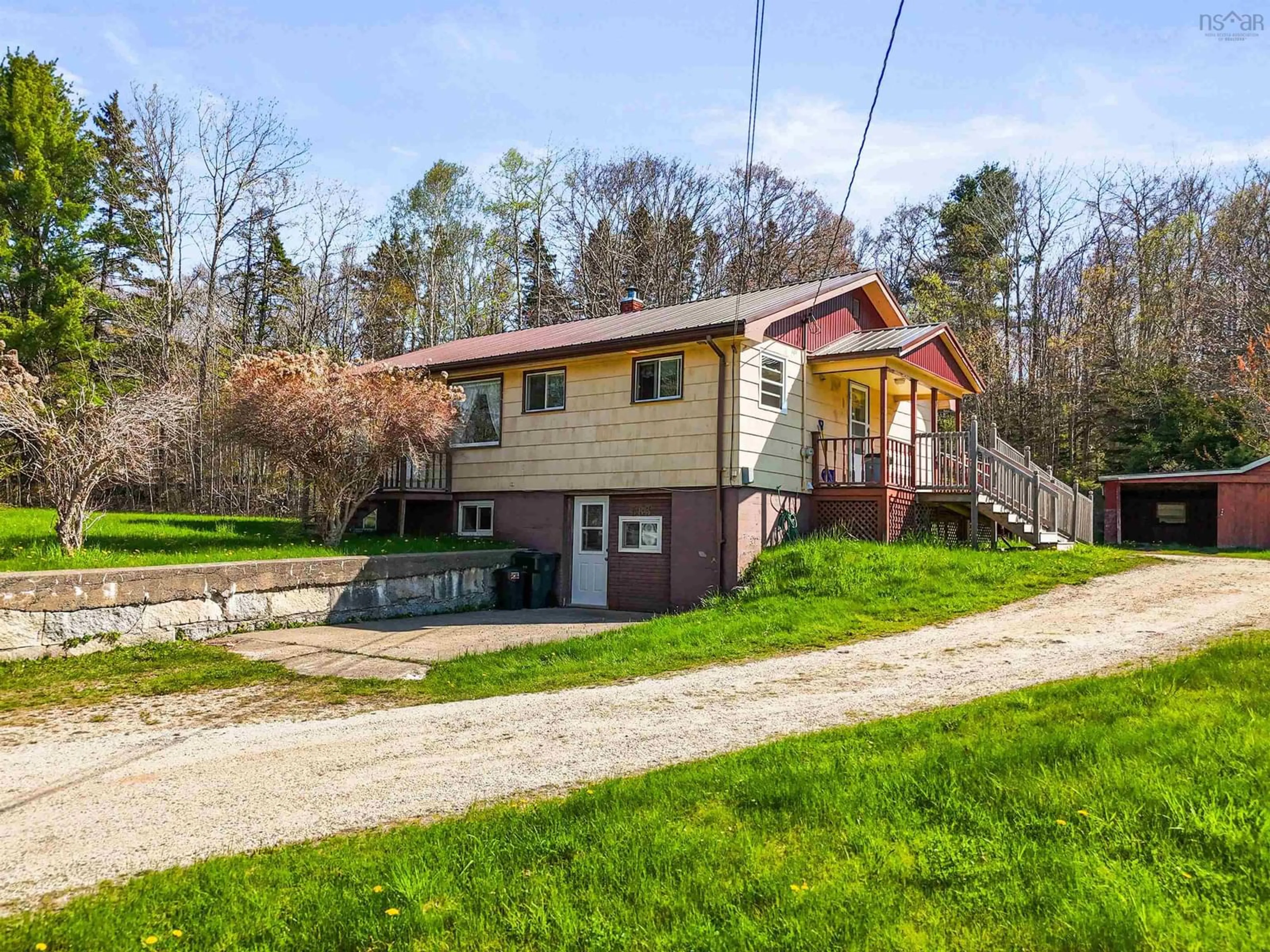 A pic from outside/outdoor area/front of a property/back of a property/a pic from drone, unknown for 383 Croft Rd, Chester Basin Nova Scotia B0J 1K0