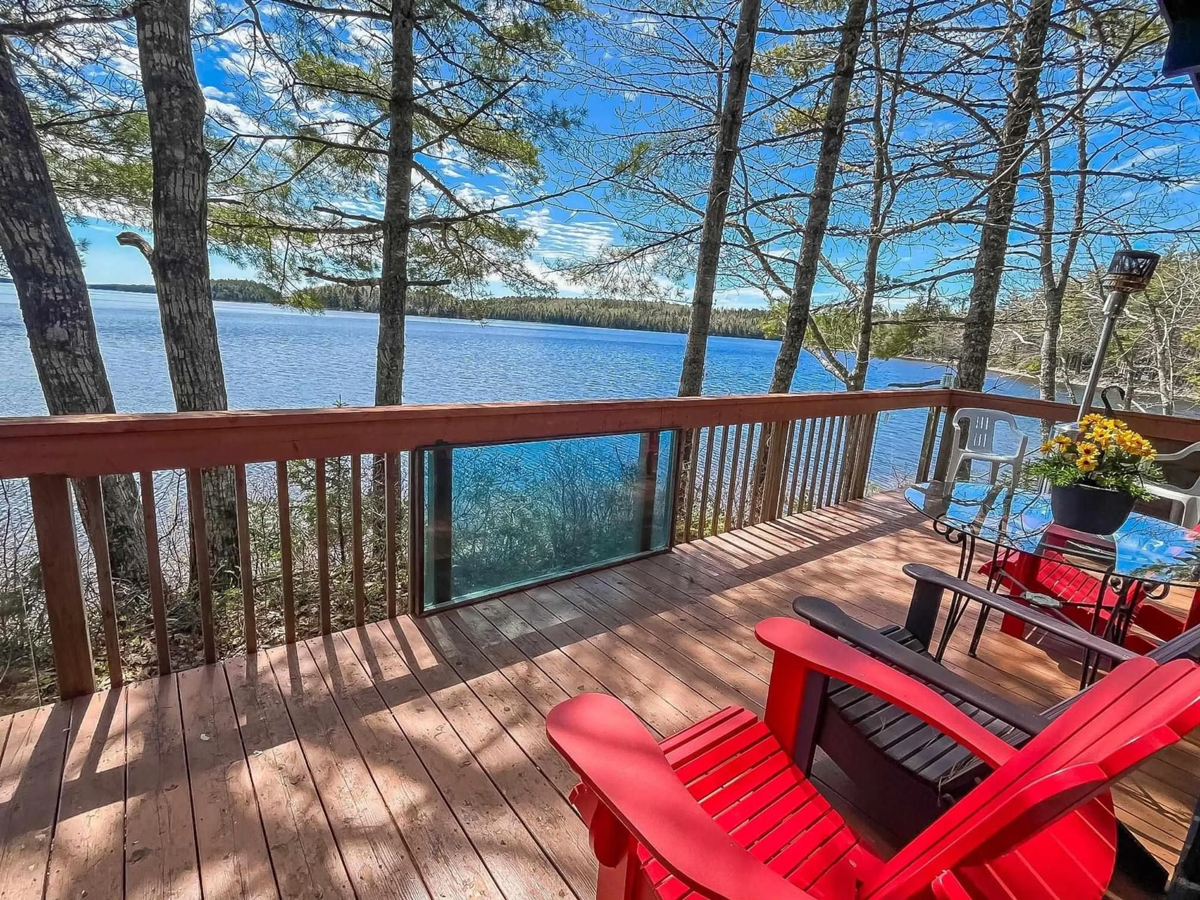 Patio, water/lake/river/ocean view for 251 Harris Dr, Middle New Cornwall Nova Scotia B0J 2E0