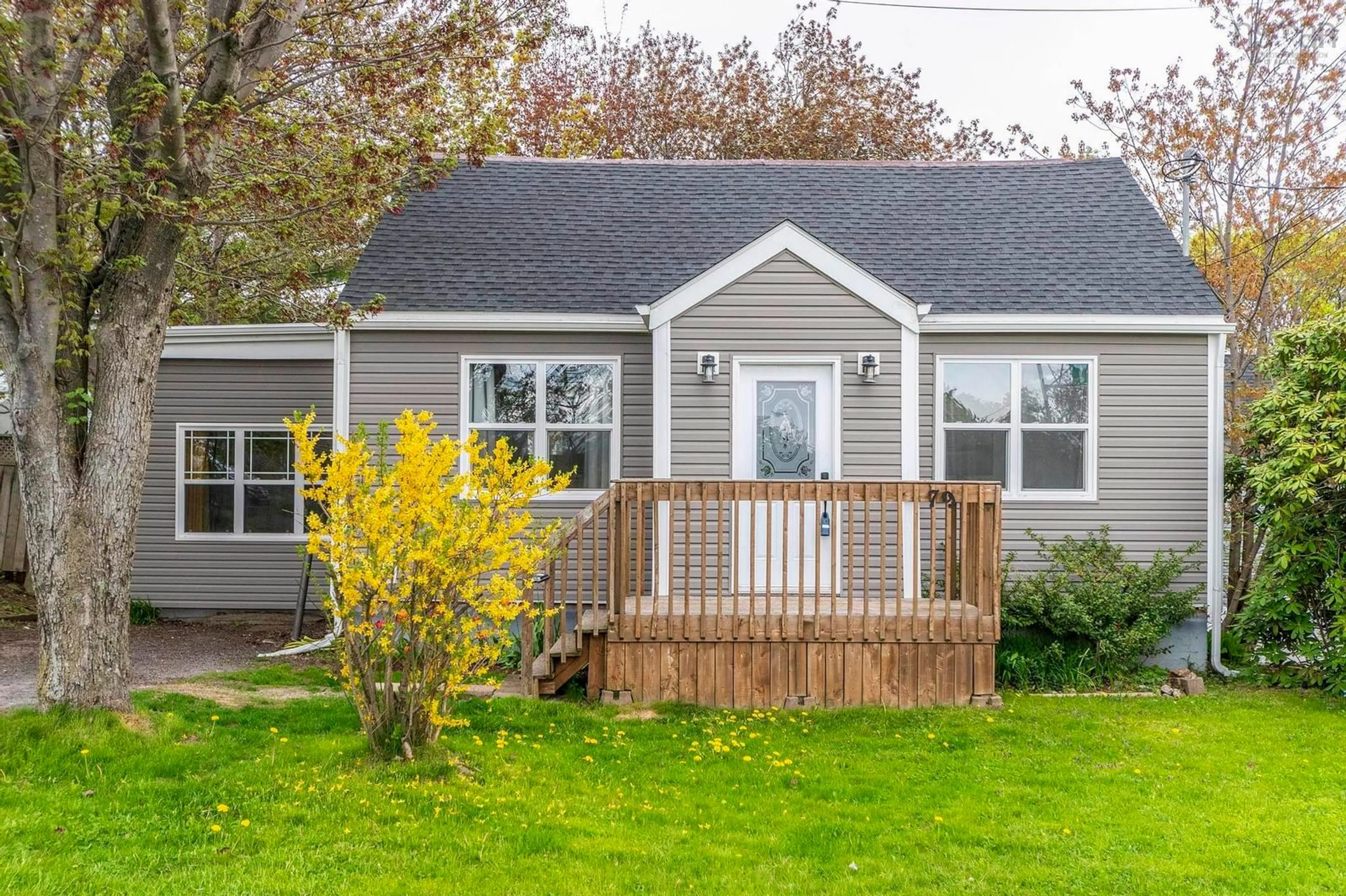 Home with vinyl exterior material, street for 79 School Ave, Halifax Nova Scotia B3N 2E1