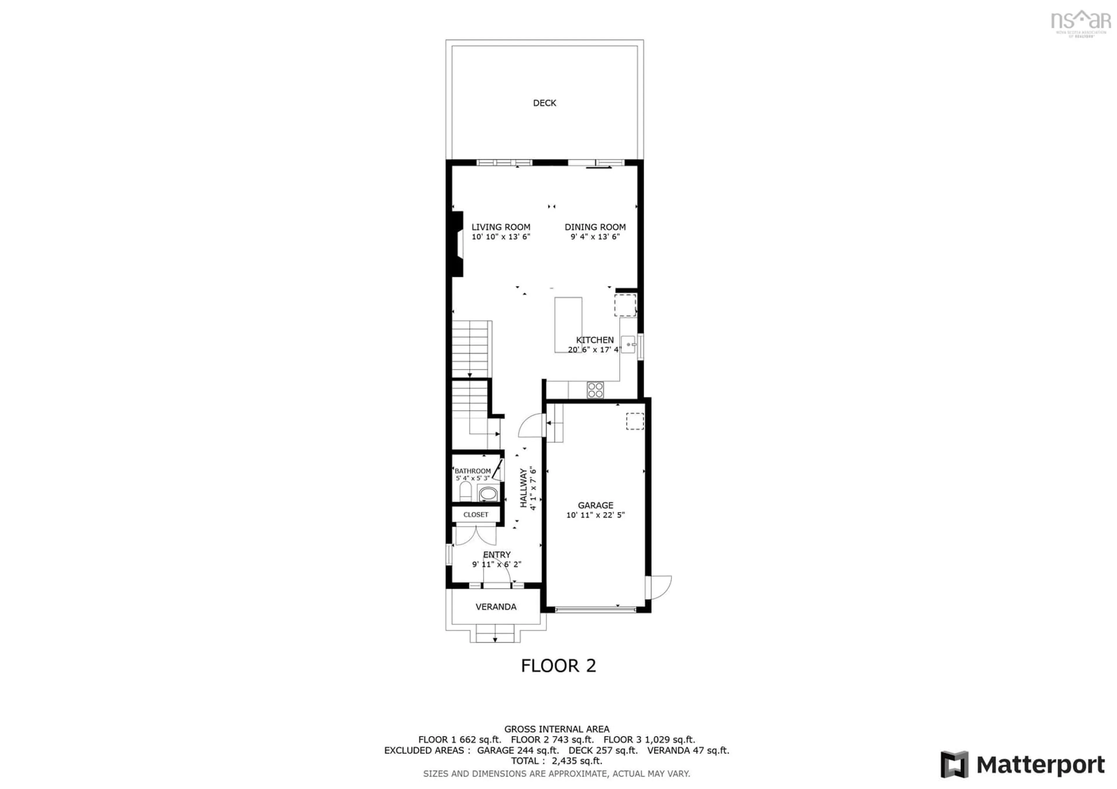 Floor plan for 31 Darjeeling Dr, Halifax Nova Scotia B3P 2K9