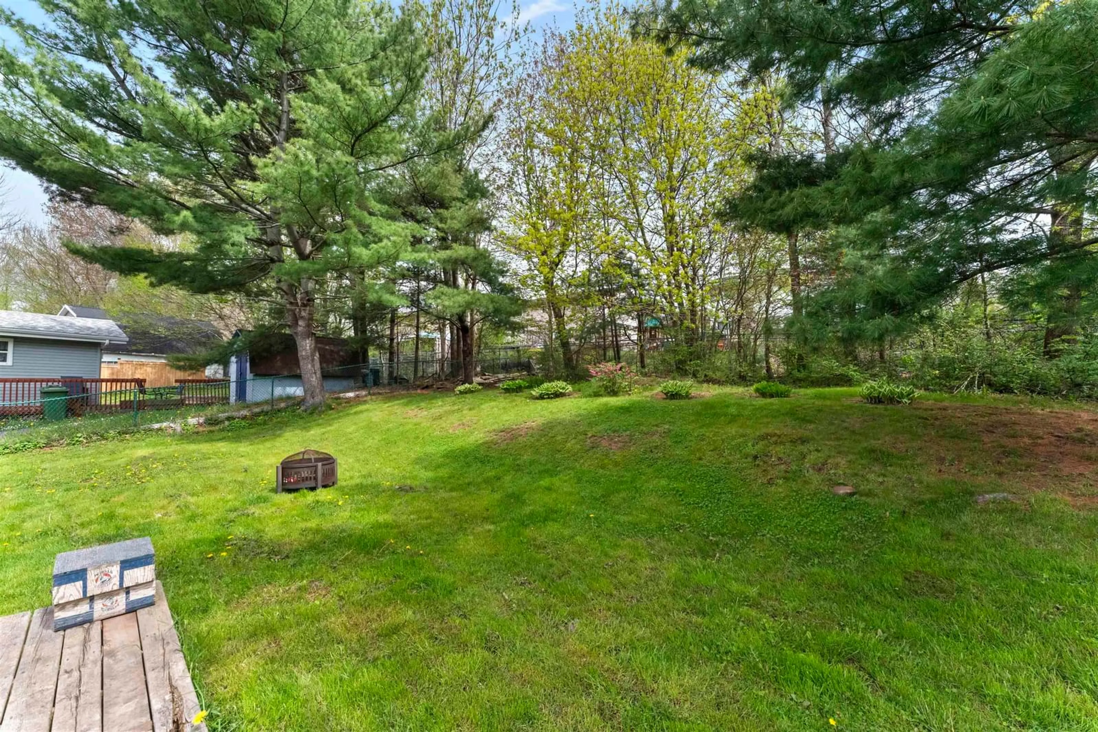 Patio, forest/trees view for 1558 Riverside Dr, Lower Sackville Nova Scotia B4C 2Y7