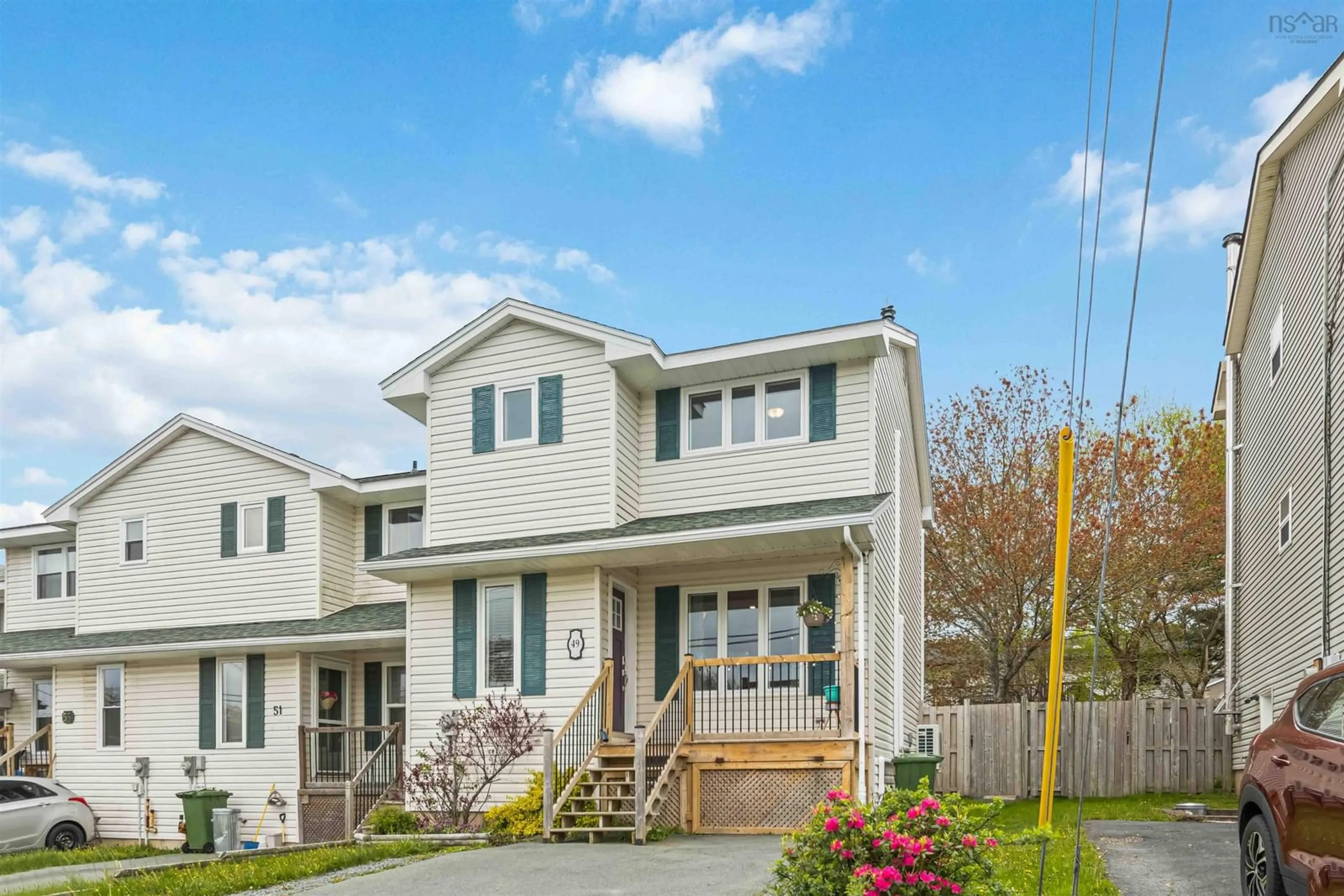 Home with vinyl exterior material, street for 49 Serocco Cres, Westphal Nova Scotia B2W 6G5