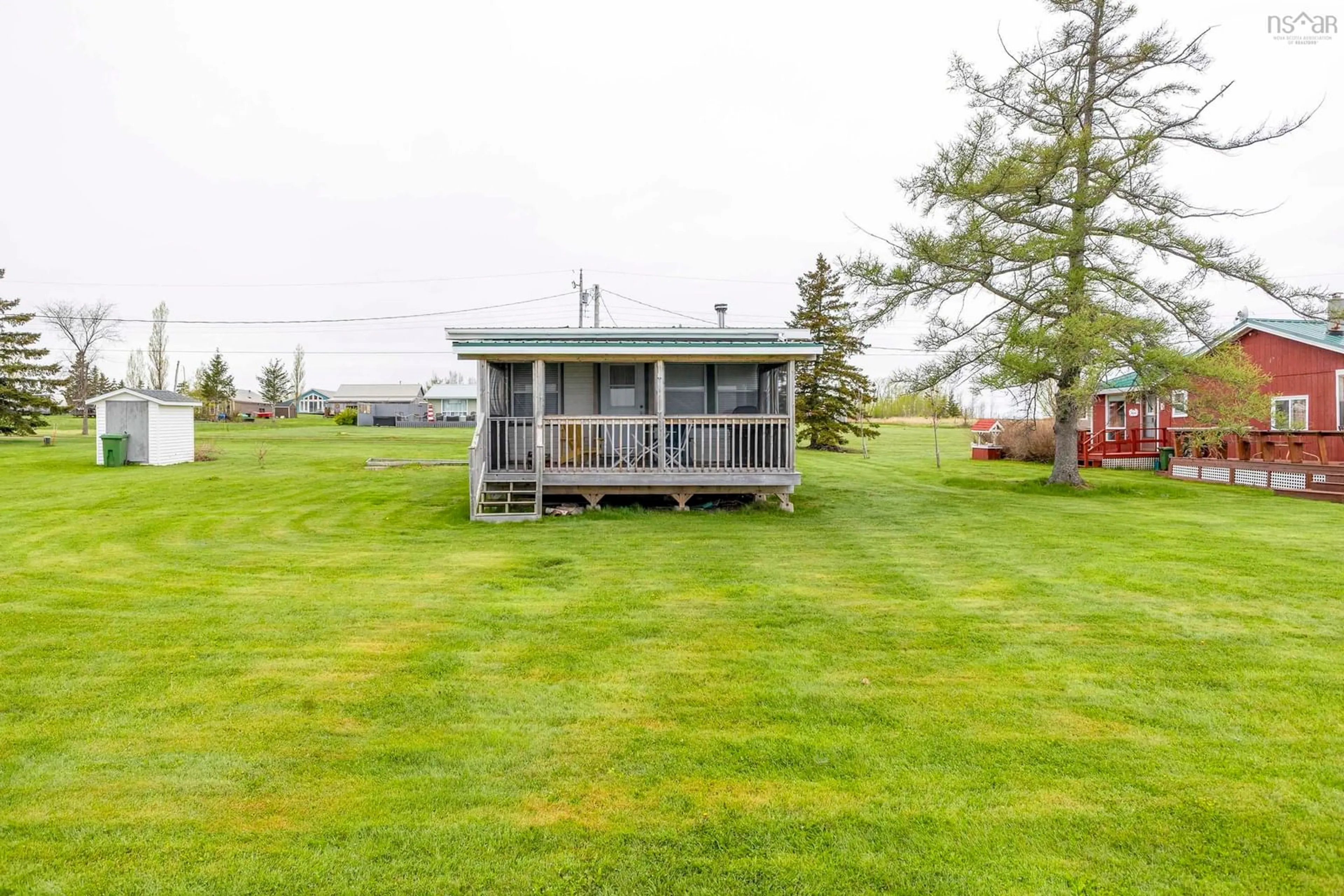 Patio, water/lake/river/ocean view for 56 Poplar Lane, Brule Point Nova Scotia B0K 1V0