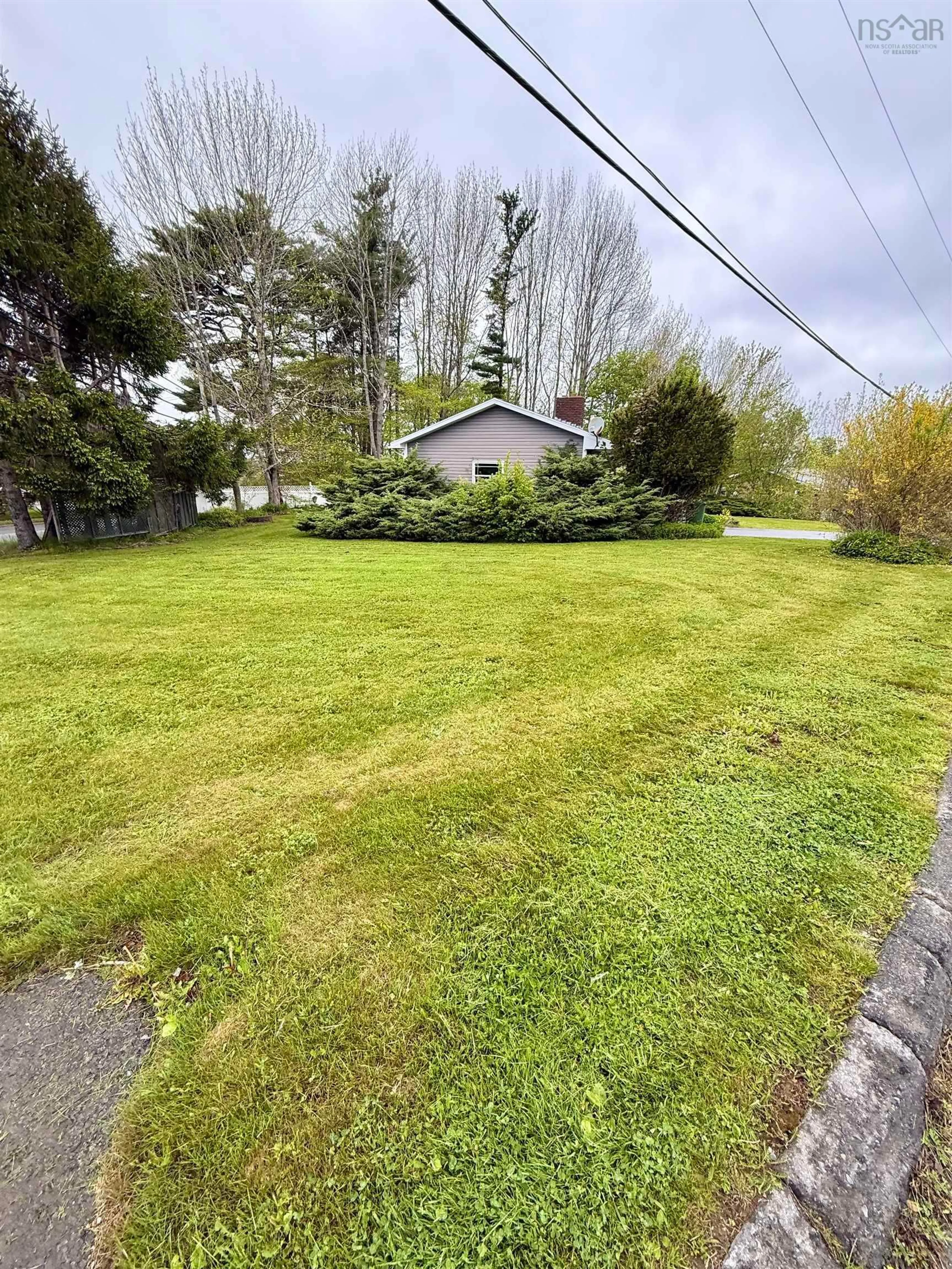 A pic from outside/outdoor area/front of a property/back of a property/a pic from drone, street for 14 Centennial St, Bridgewater Nova Scotia B4V 3C6