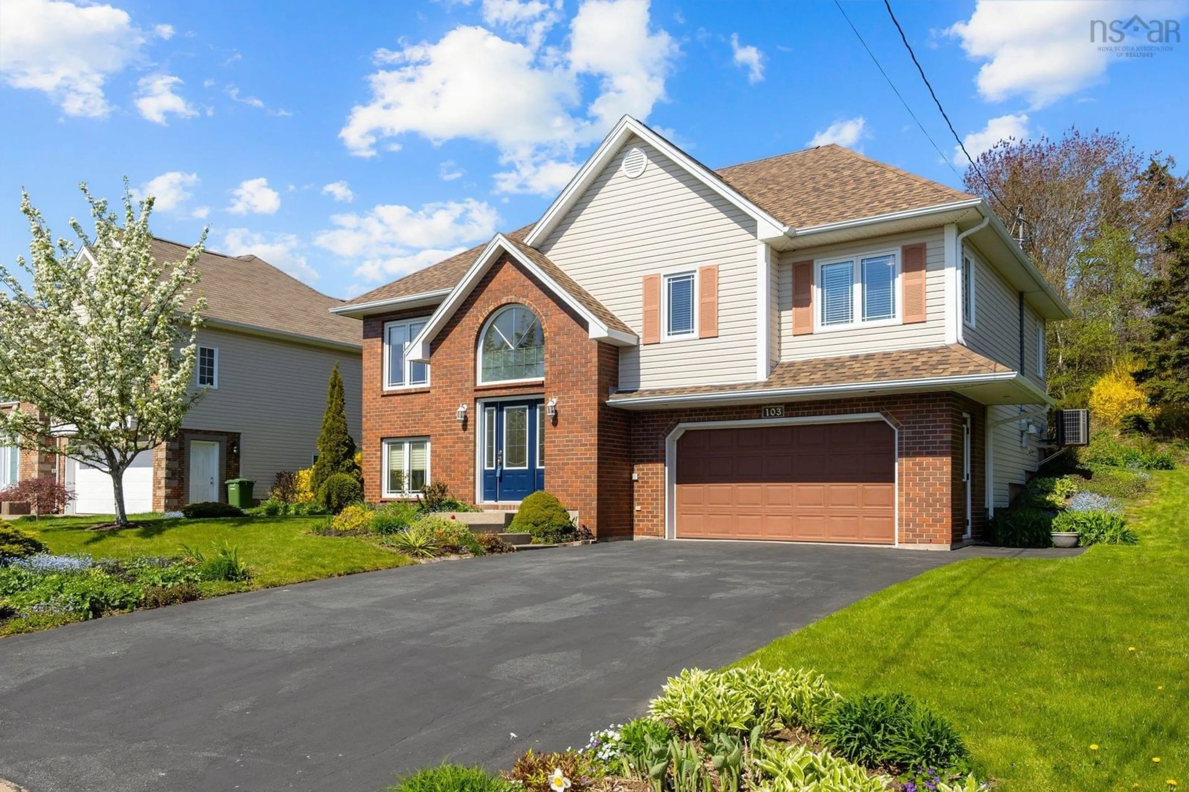 Home with brick exterior material, street for 103 Summer Field Way, Dartmouth Nova Scotia B2W 6M9