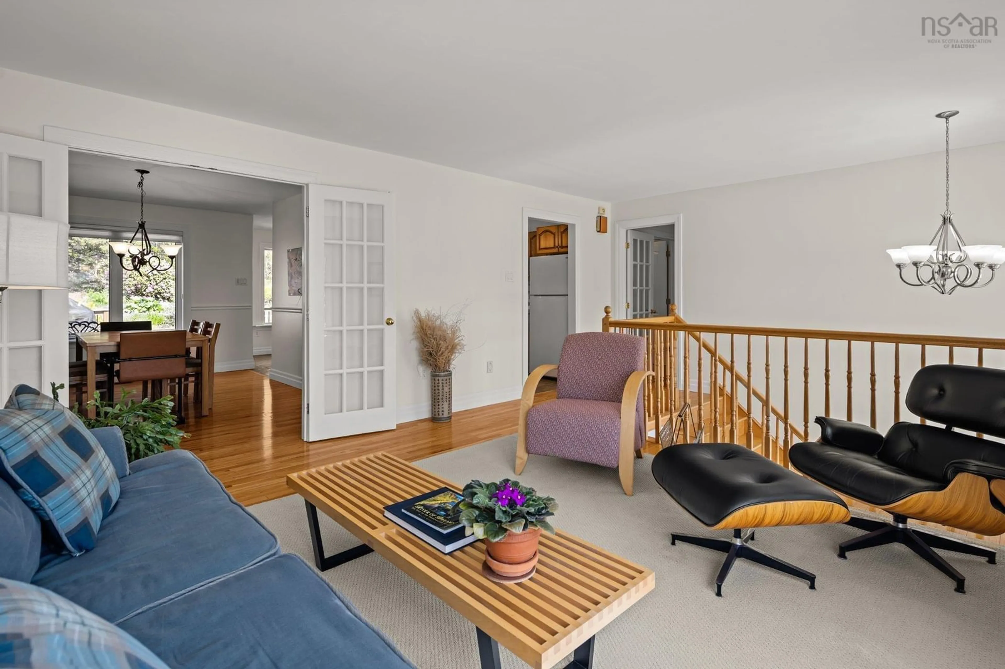 Living room with furniture, wood/laminate floor for 103 Summer Field Way, Dartmouth Nova Scotia B2W 6M9