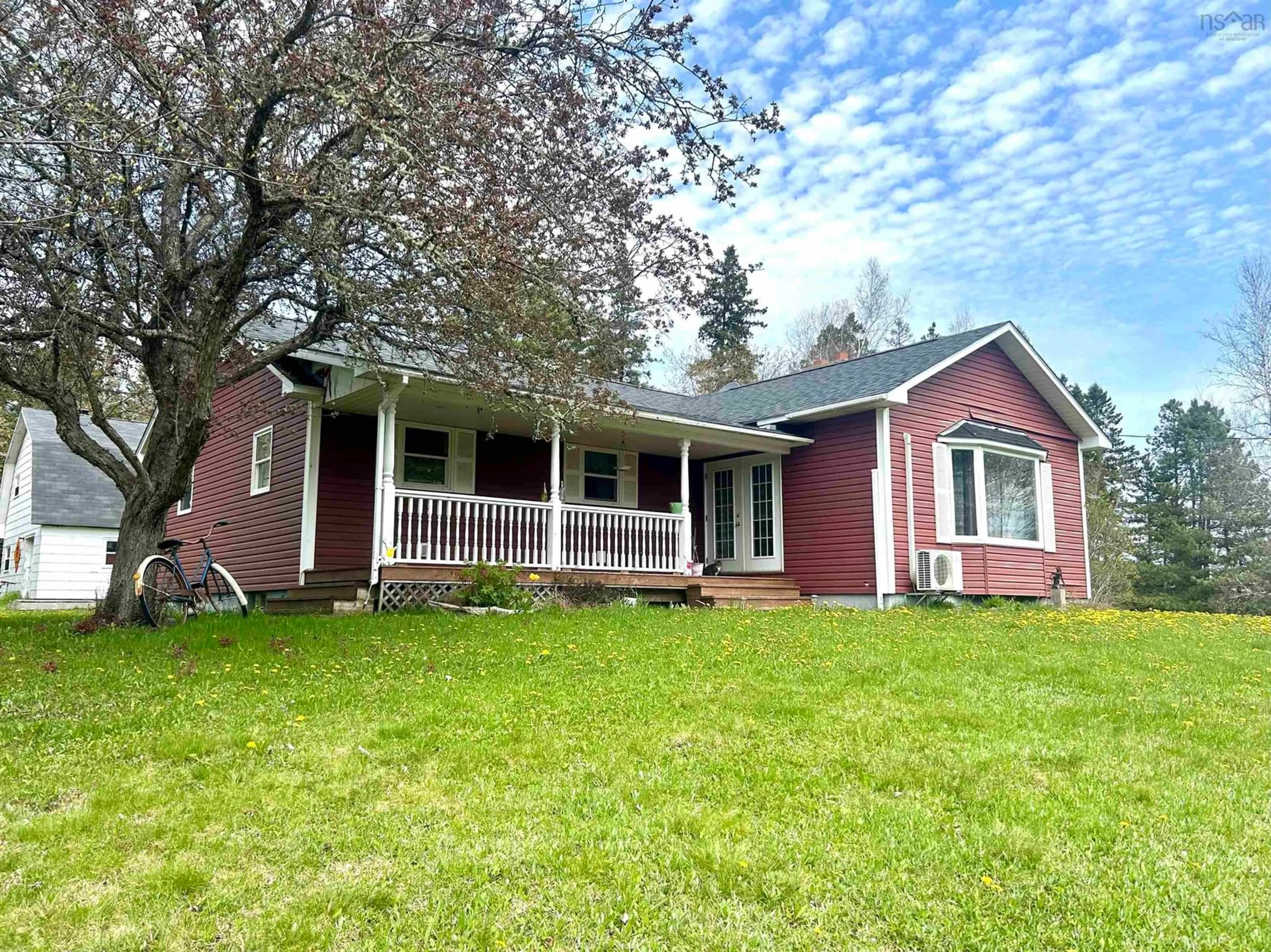 A pic from outside/outdoor area/front of a property/back of a property/a pic from drone, street for 8675 2 Hwy, Southampton Nova Scotia B0M 1W0