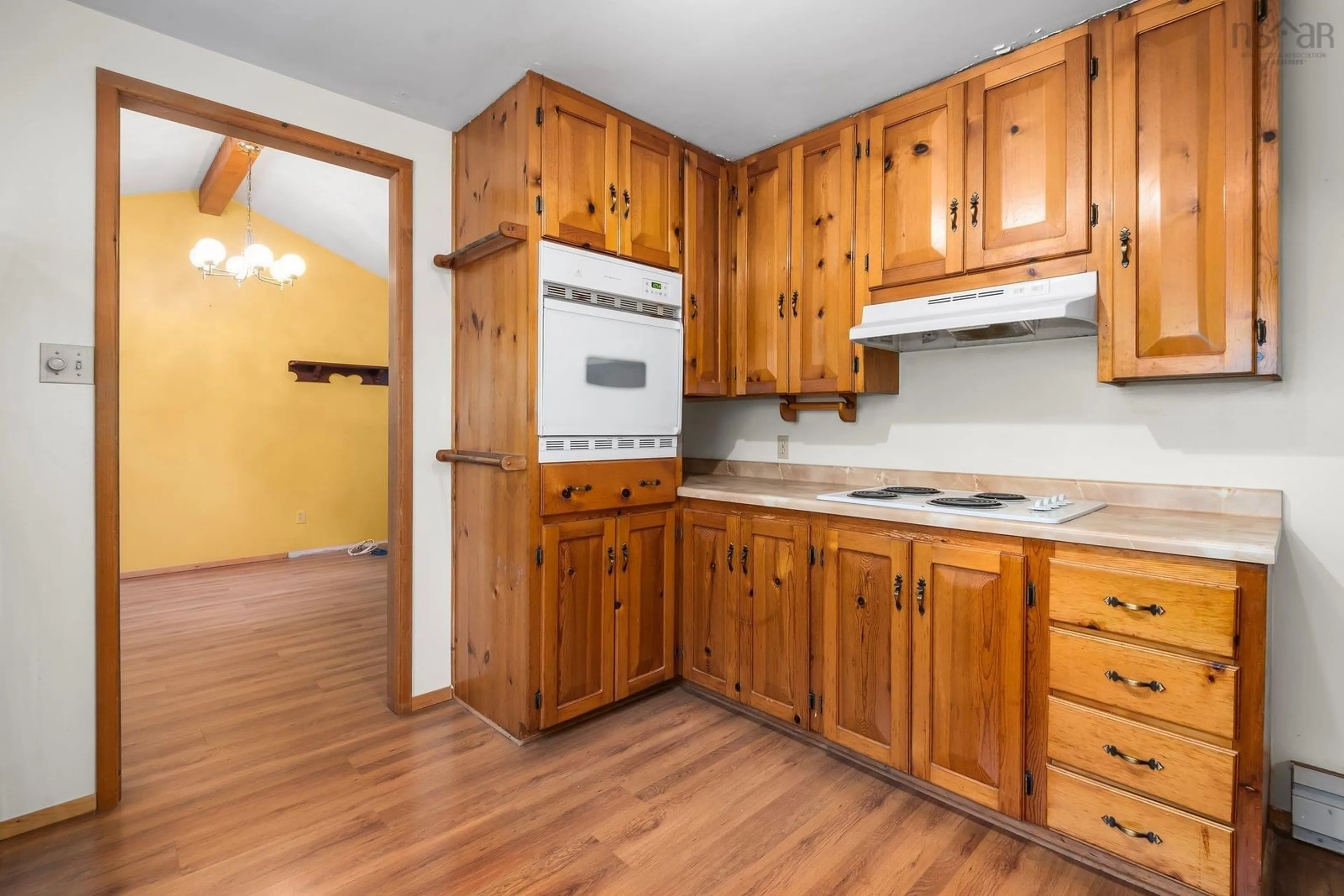 Standard kitchen, wood/laminate floor for 457 Middle River Rd, Chester Basin Nova Scotia B0J 1K0