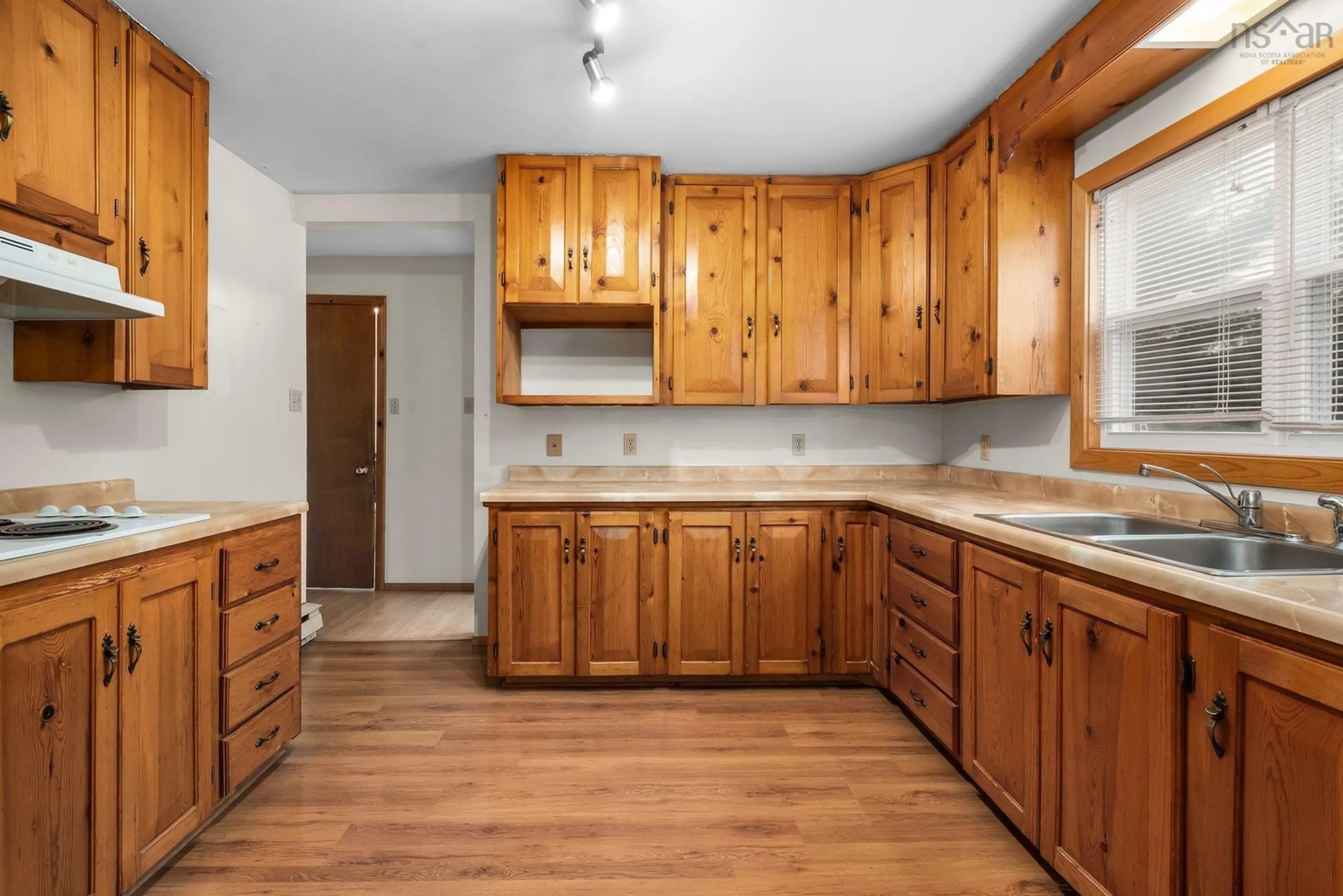 Standard kitchen, wood/laminate floor for 457 Middle River Rd, Chester Basin Nova Scotia B0J 1K0
