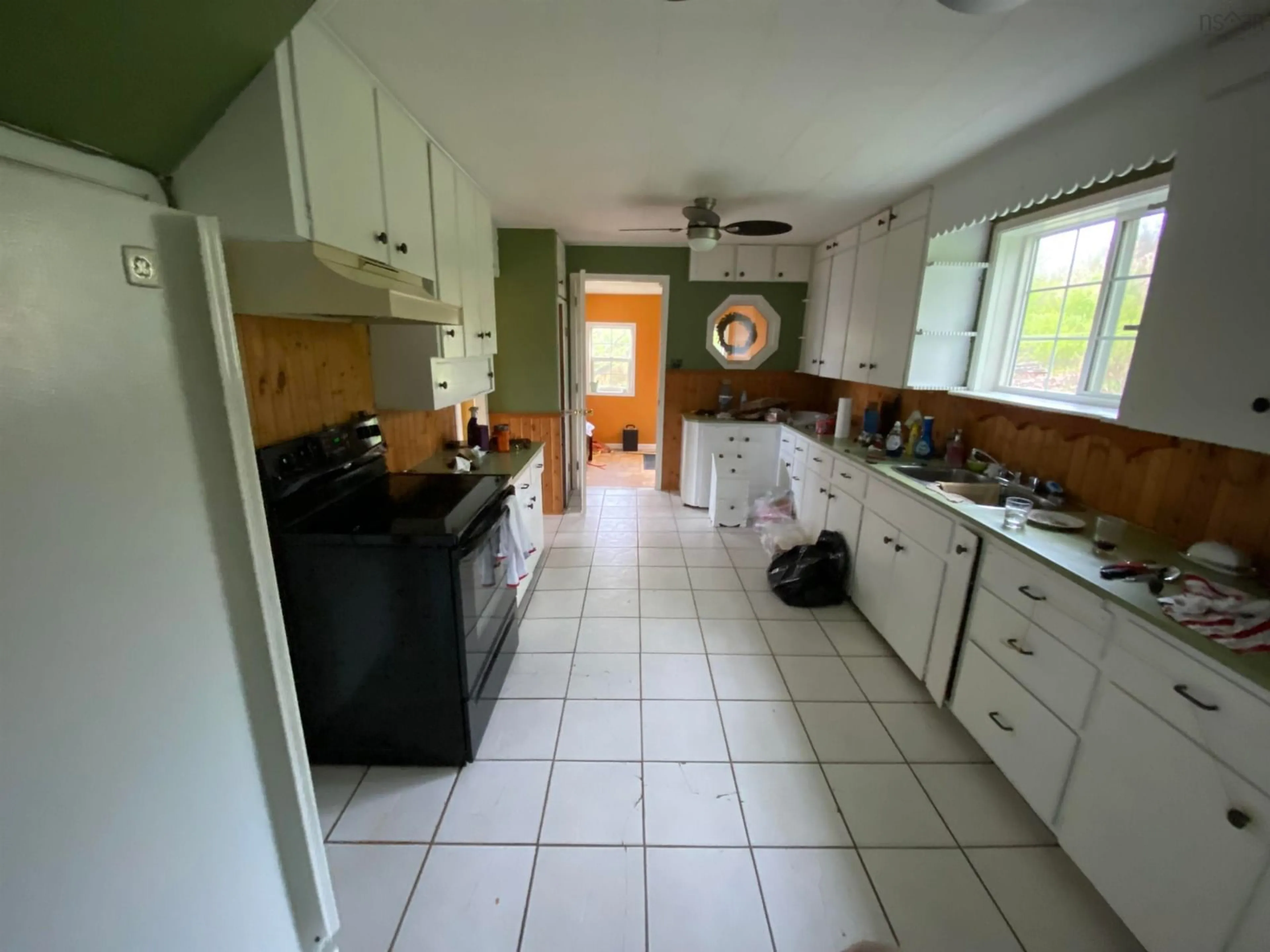 Standard kitchen, ceramic/tile floor for 6918 Highway 215, Lower Selma Nova Scotia B0N 1T0