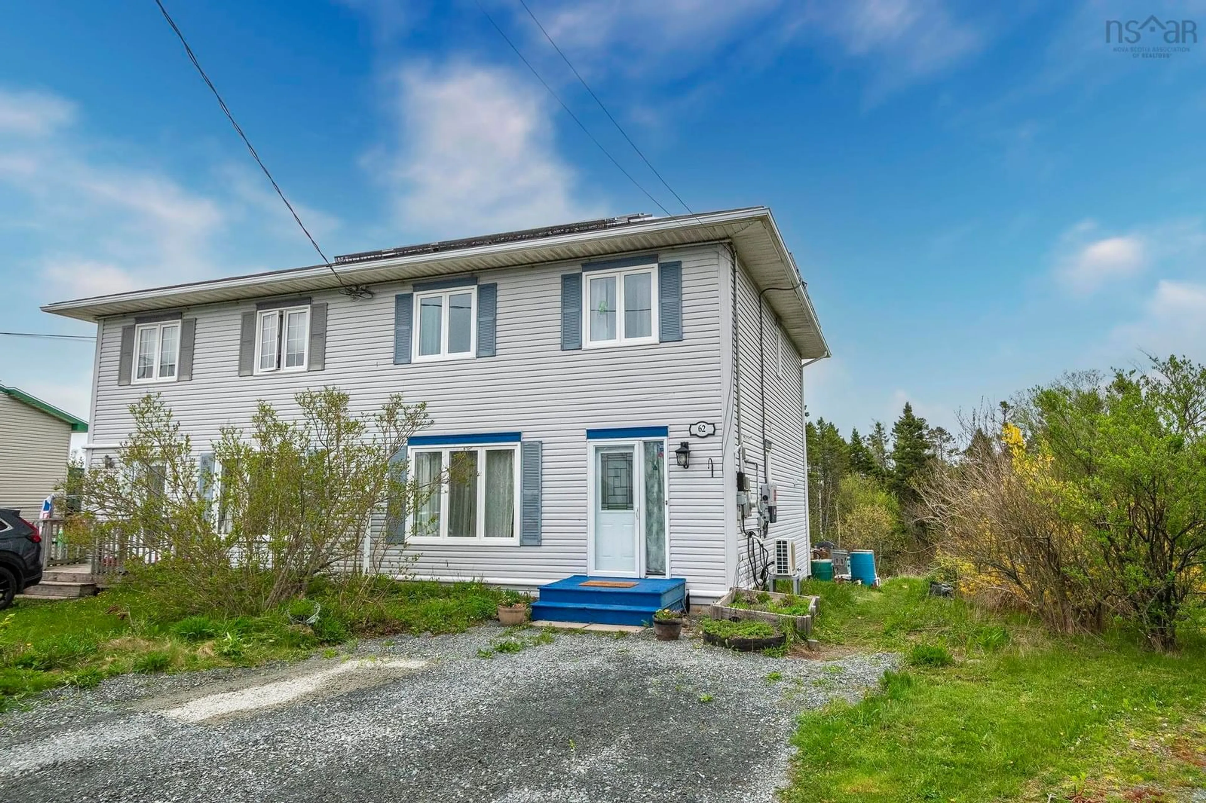 A pic from outside/outdoor area/front of a property/back of a property/a pic from drone, street for 62 Thorncrest Crt, Eastern Passage Nova Scotia B3G 1N4