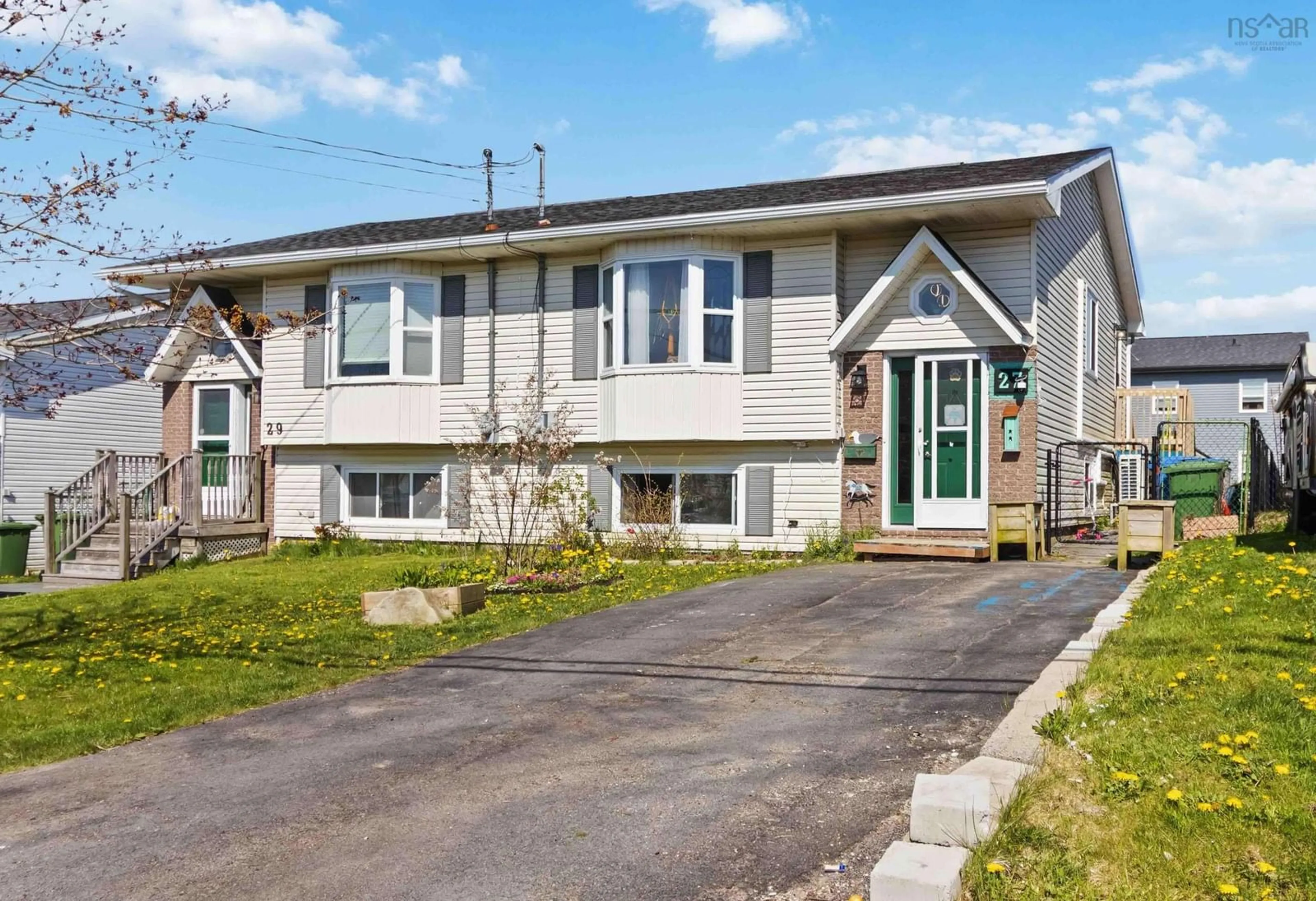 Home with vinyl exterior material, street for 27 Kaleigh Dr, Eastern Passage Nova Scotia B3G 1N1